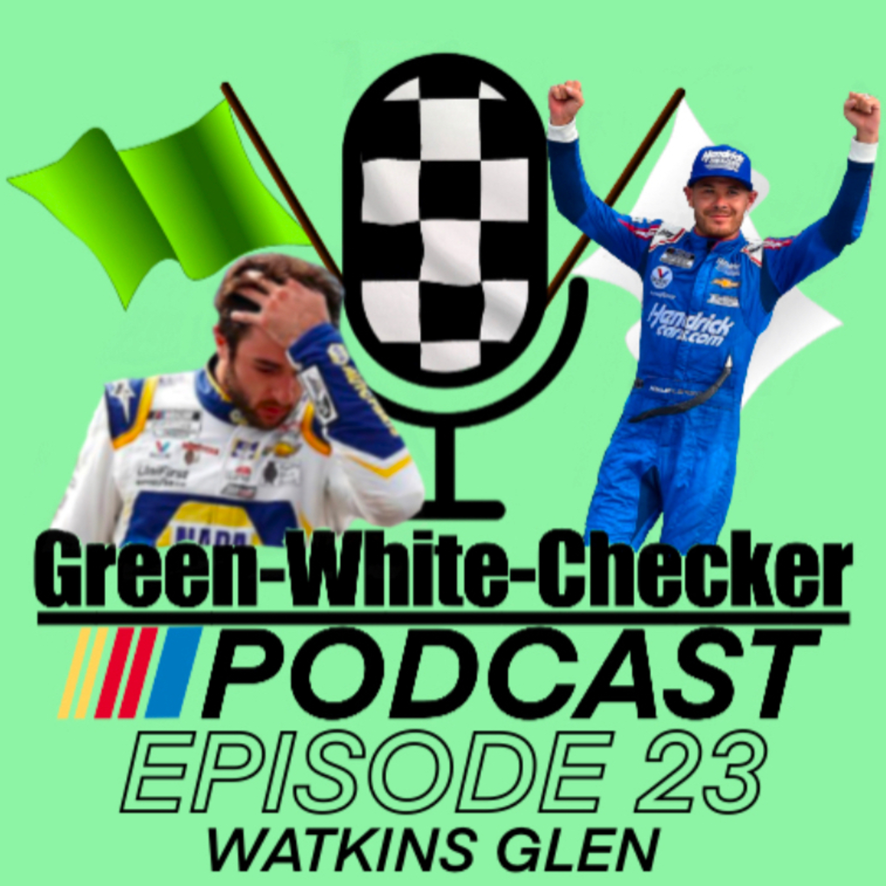 Green-White-Checker