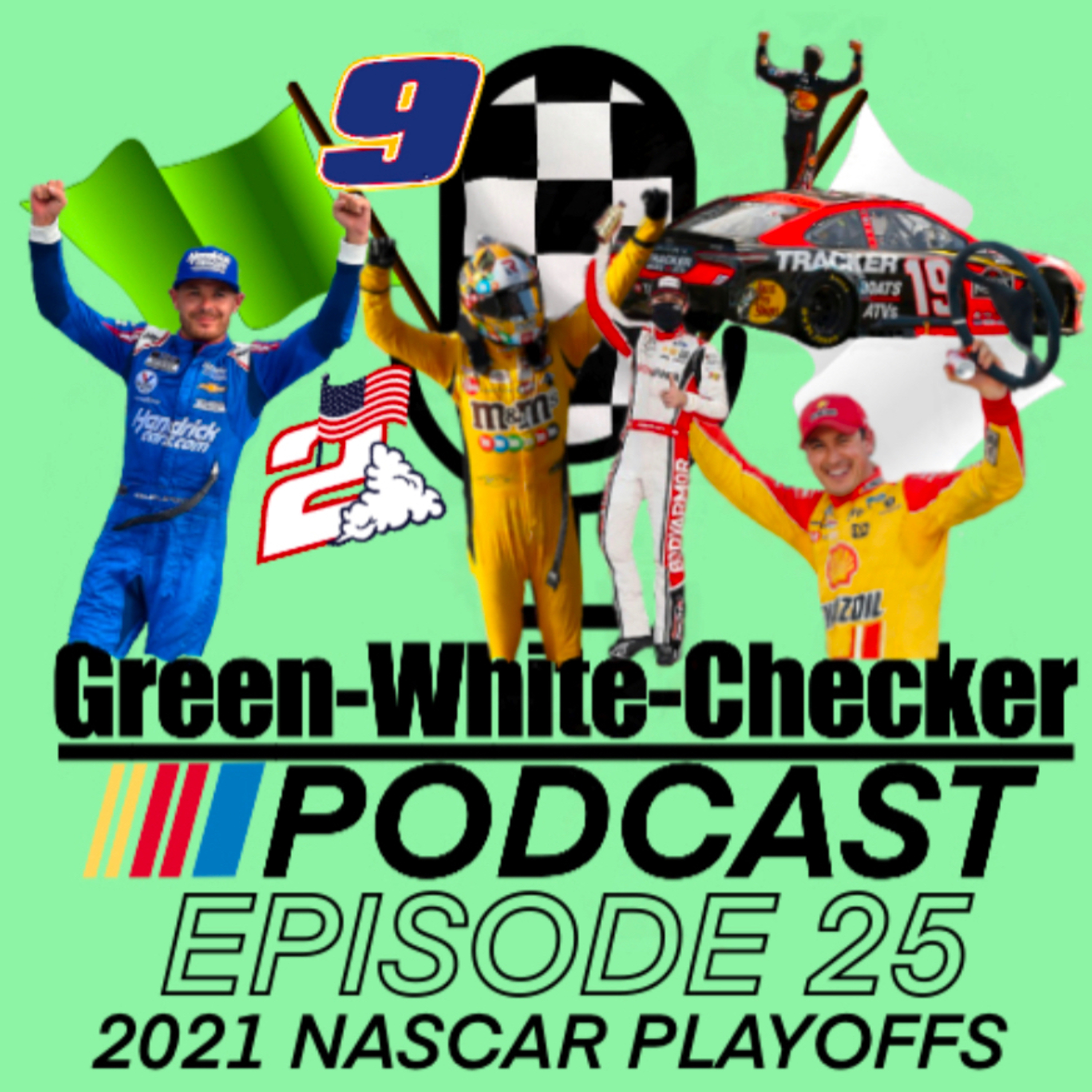 Green-White-Checker
