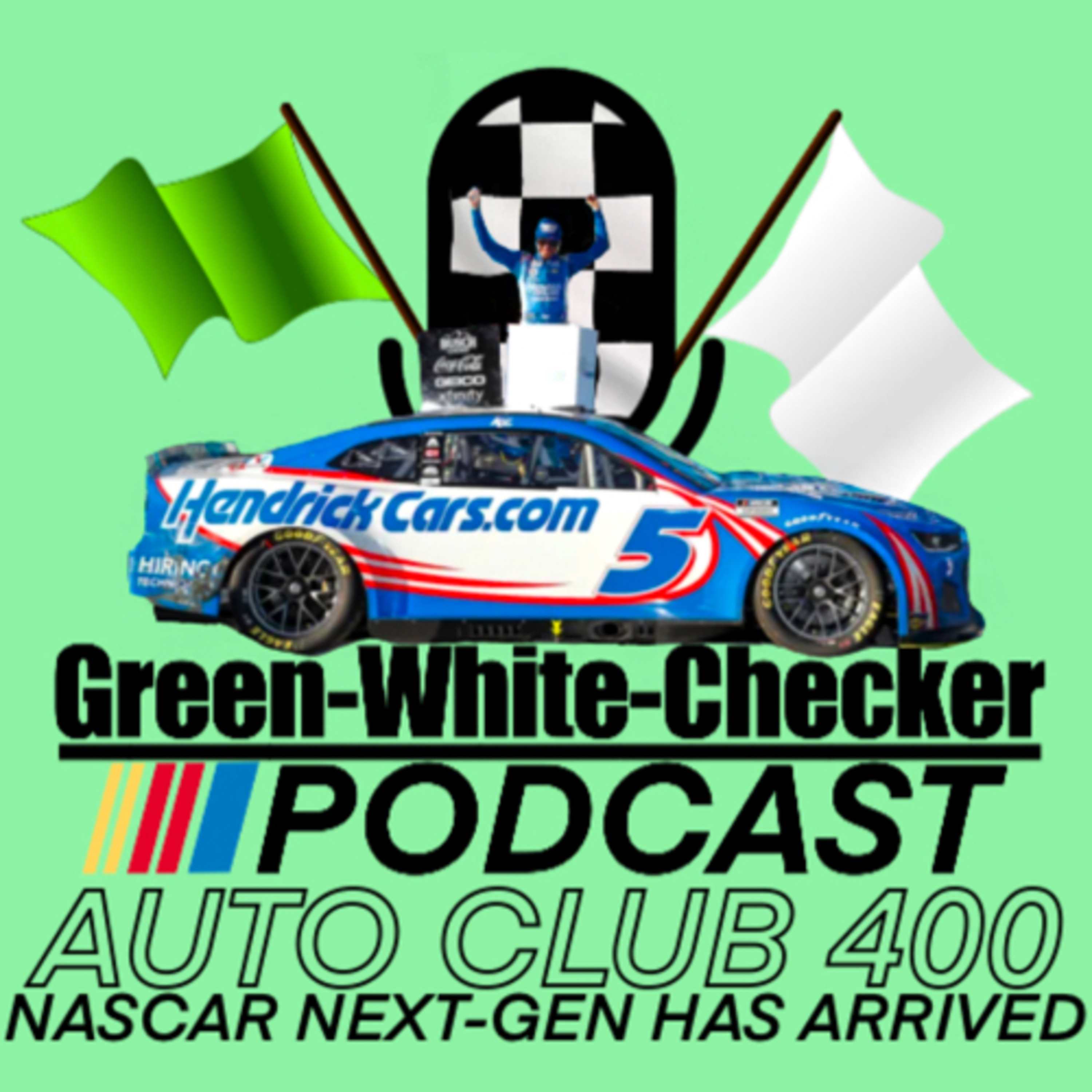 Green-White-Checker