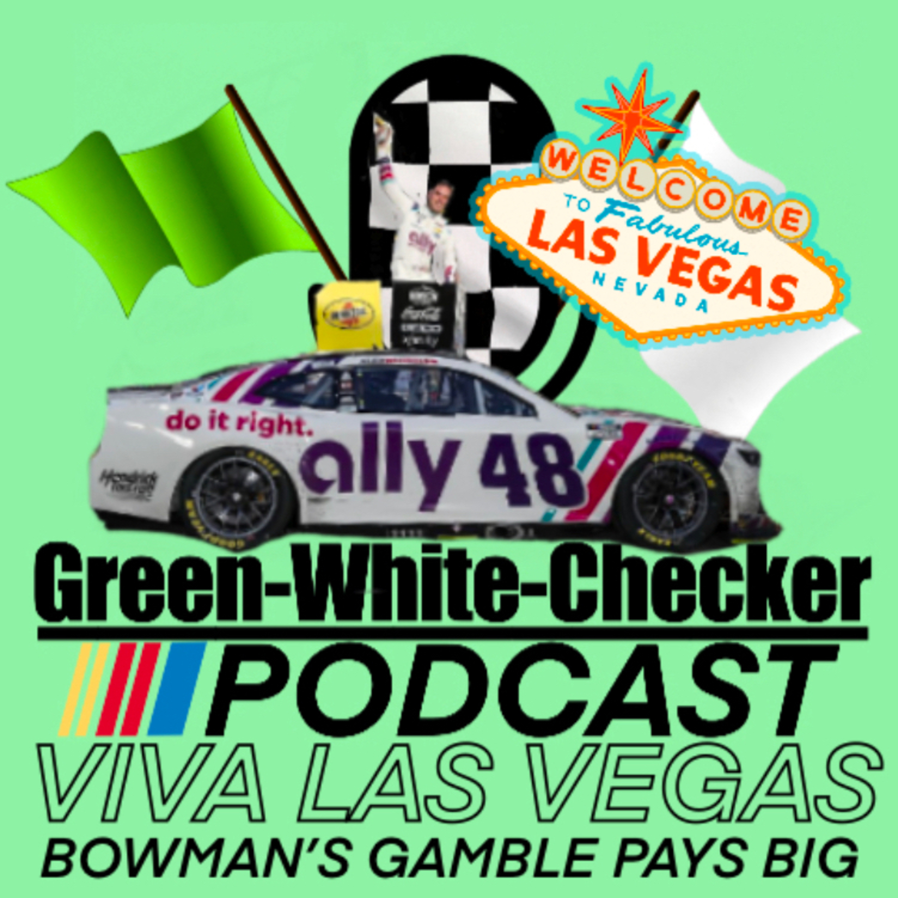 Green-White-Checker