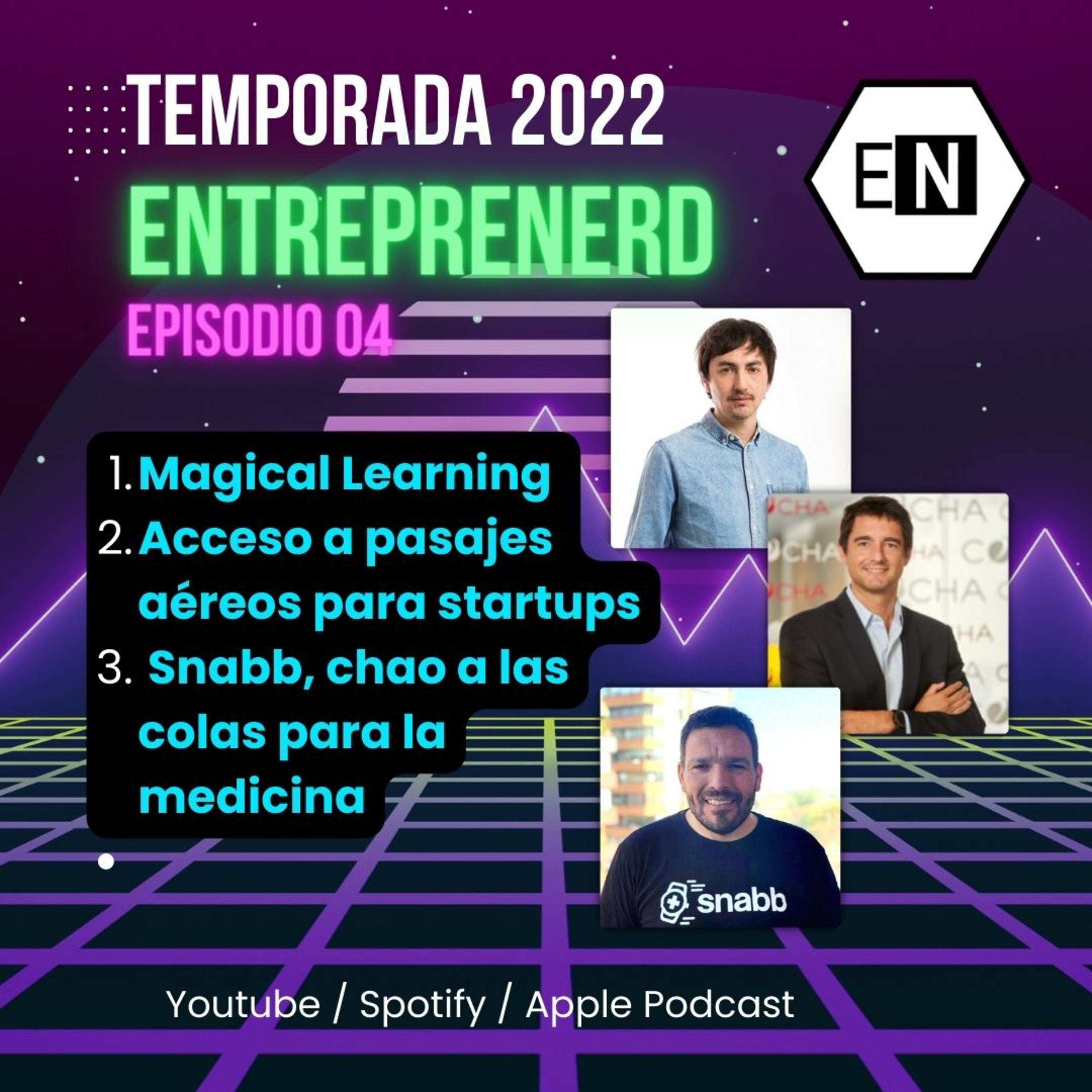 Magical Learning, Pasajes aéreos para startups con Cocha Corporate y Snabb: chao a las colas para la medicina episode artwork