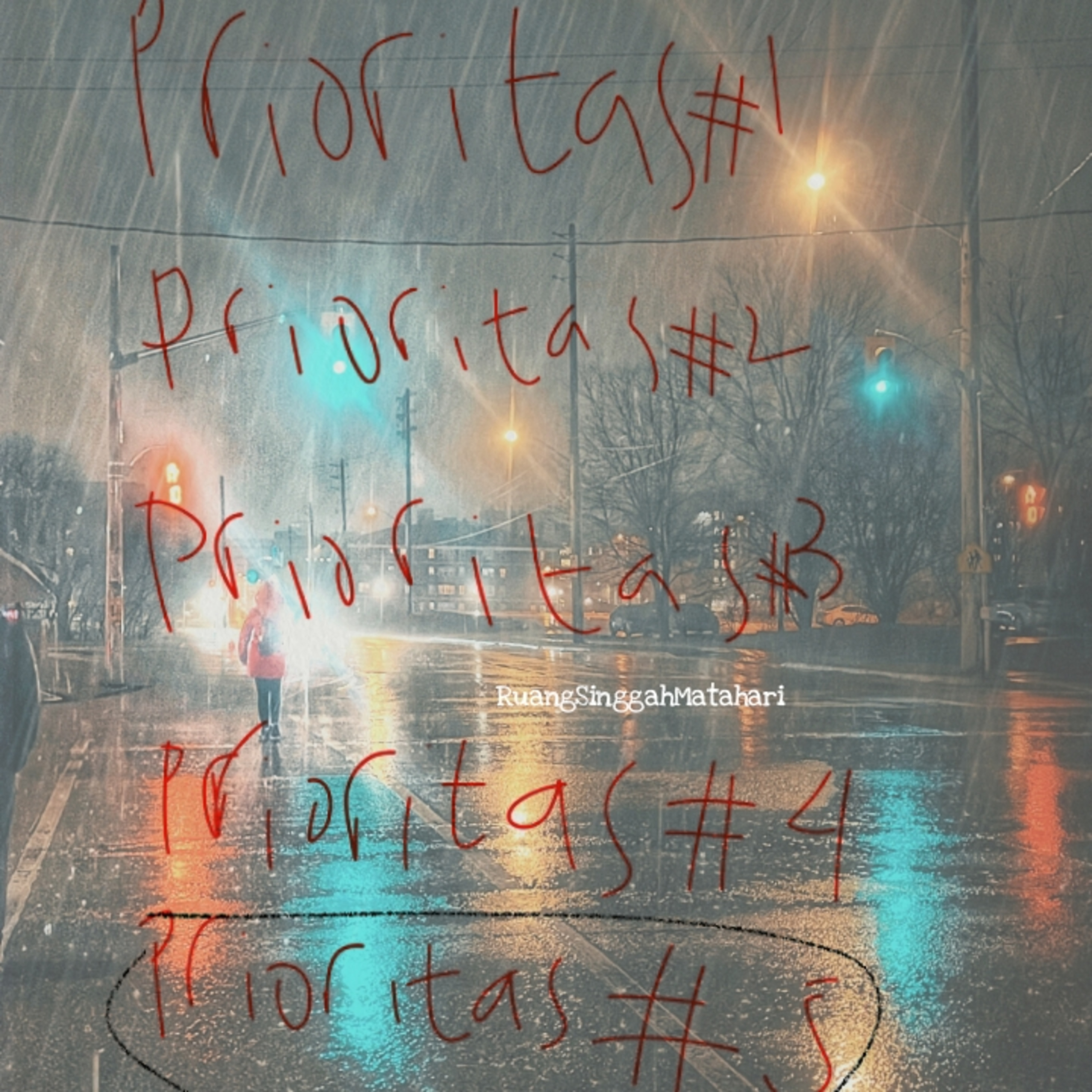 (bukan)prioritas dia  episode artwork