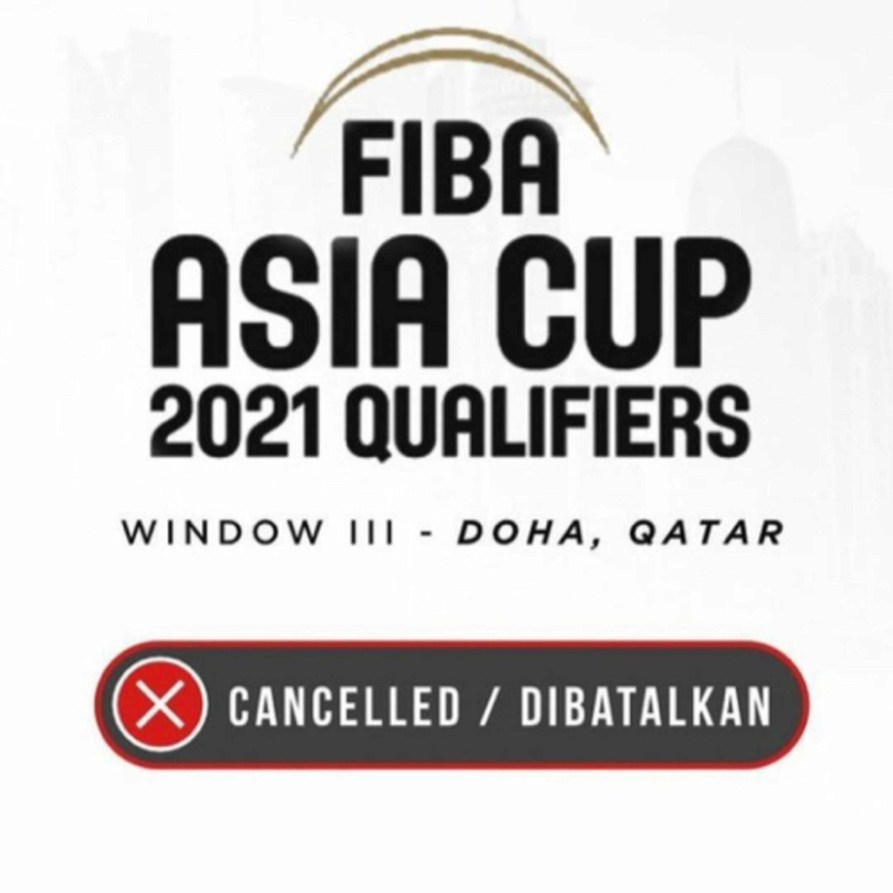 FIBA ASIA CUP WINDOW III CANCELLED episode artwork