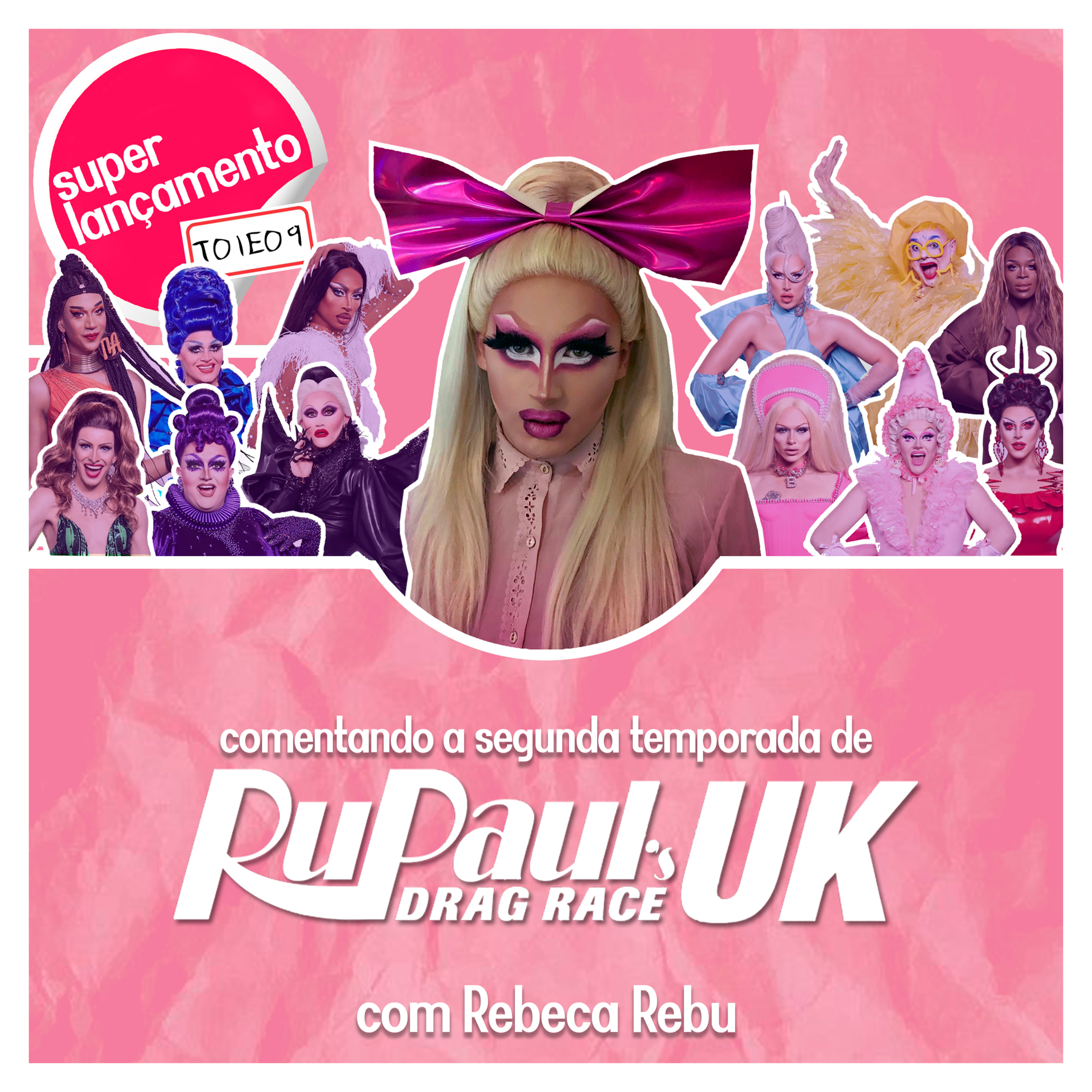 comentando a segunda temporada de RuPaul's Drag Race UK episode artwork