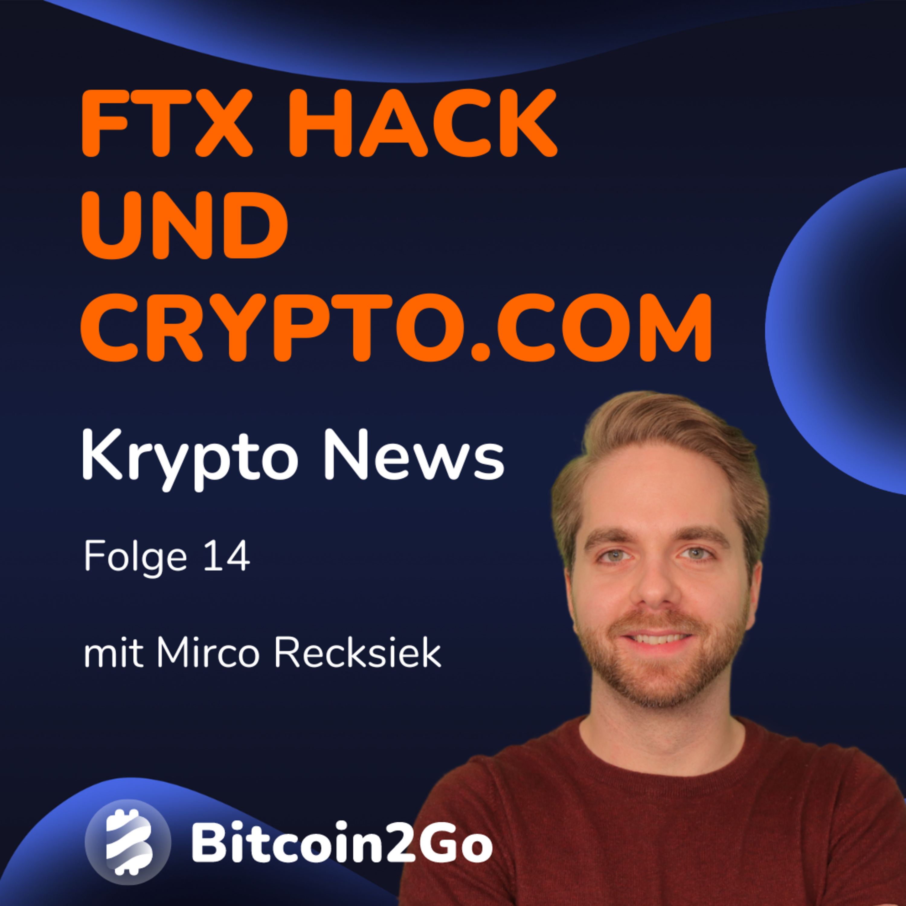 Bitcoin unter Druck nach FTX HACK & Cryptocom Gefahren - Bricht jetzt alles zusammen? | KryptoNews episode artwork