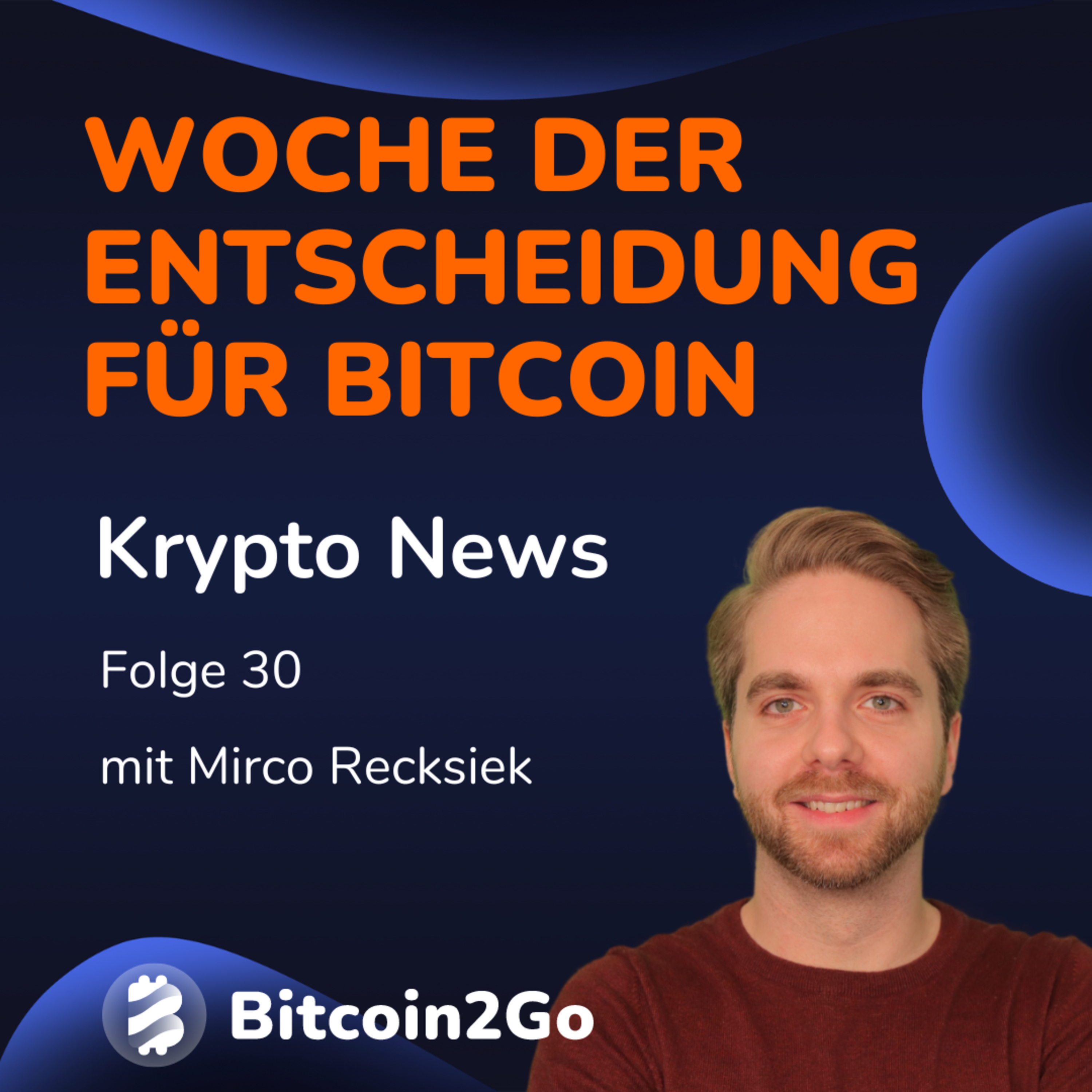 BITCOIN: Ausbruch oder Crash? Die Woche der Entscheidung | Krypto News episode artwork