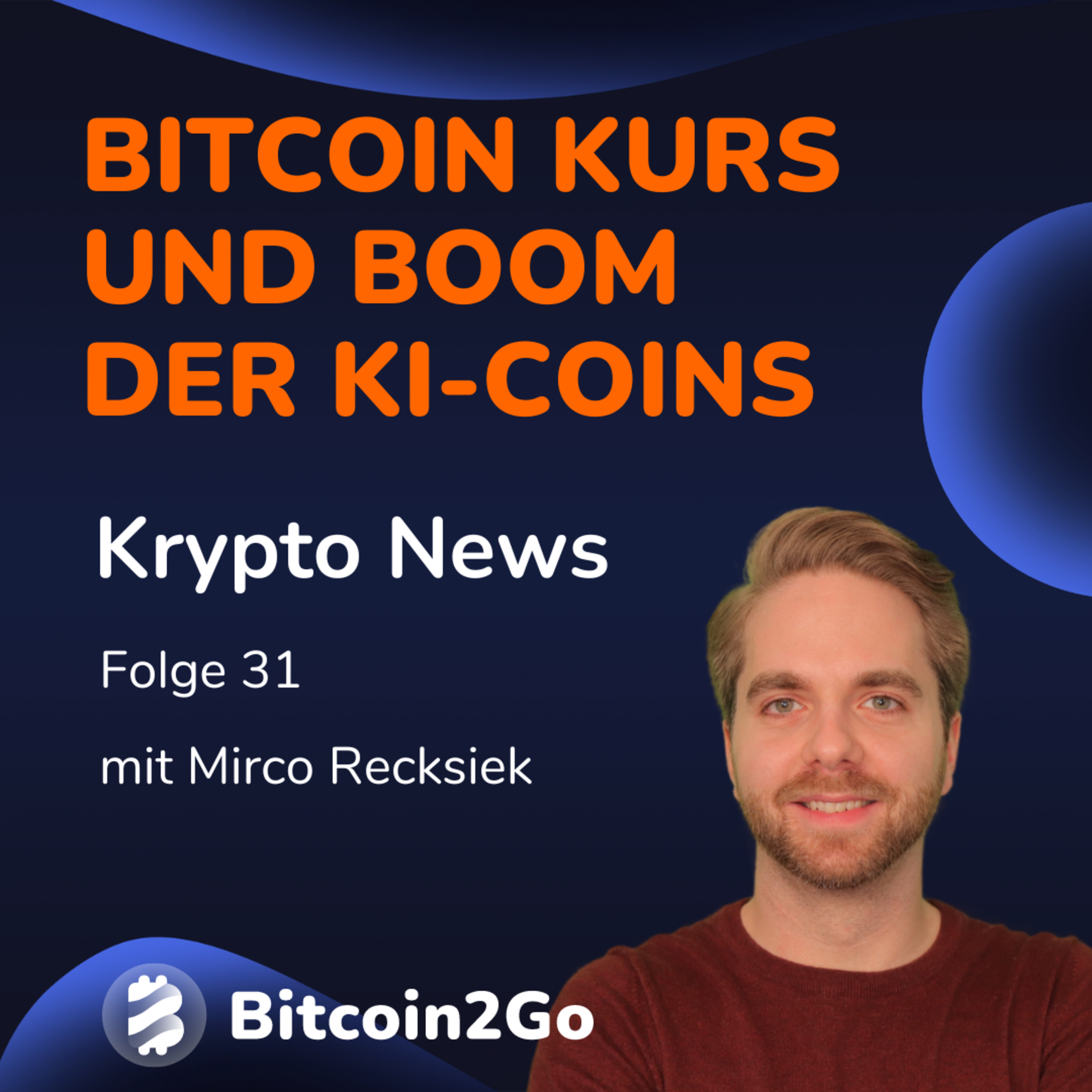 BITCOIN: Letzter Angriff auf $25K? DCG Rettung und Boom der KI-Coins | KryptoNews episode artwork