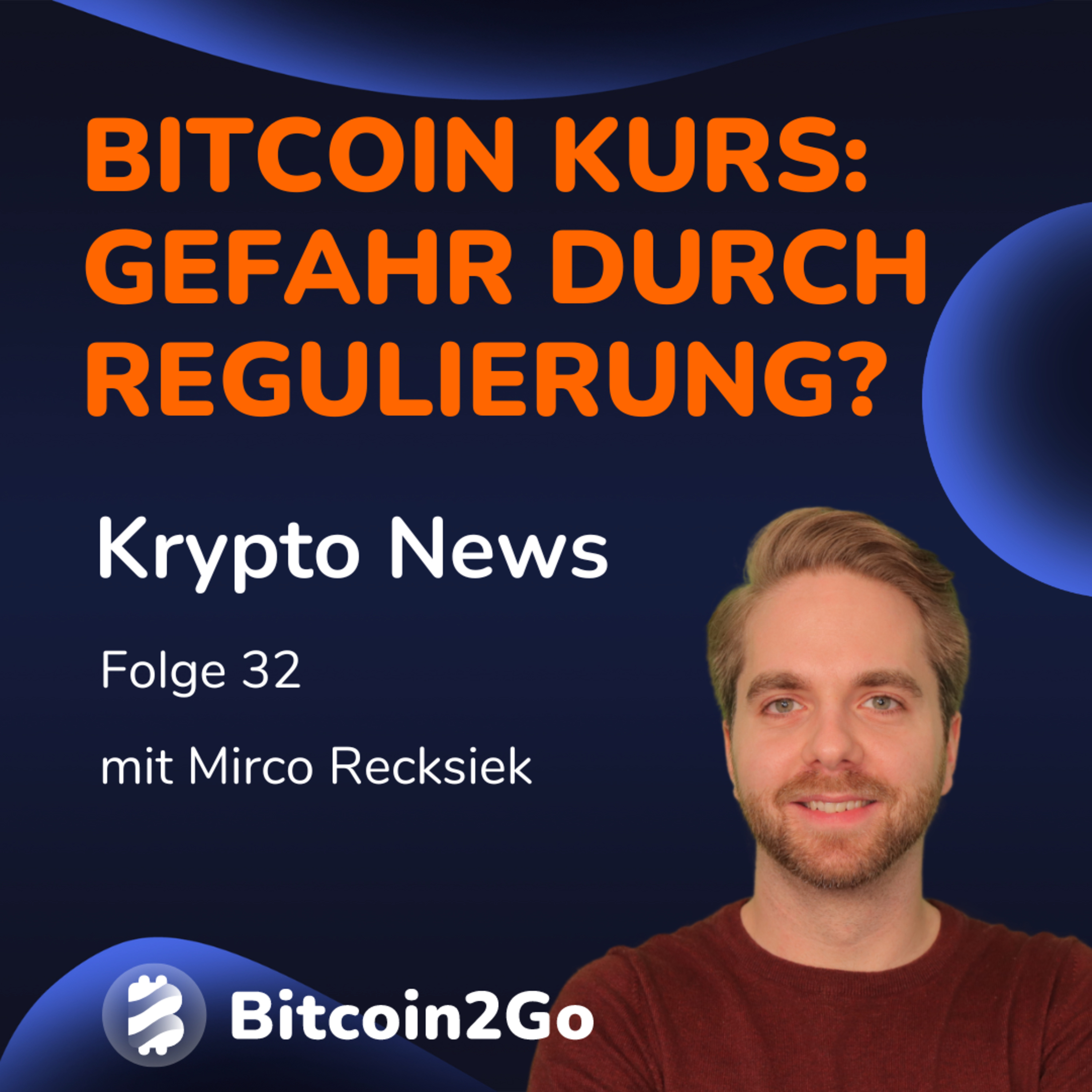 Bitcoin Kurs in Gefahr durch Regulierung: Staking Verbot & Binance BUSD | KryptoNews episode artwork