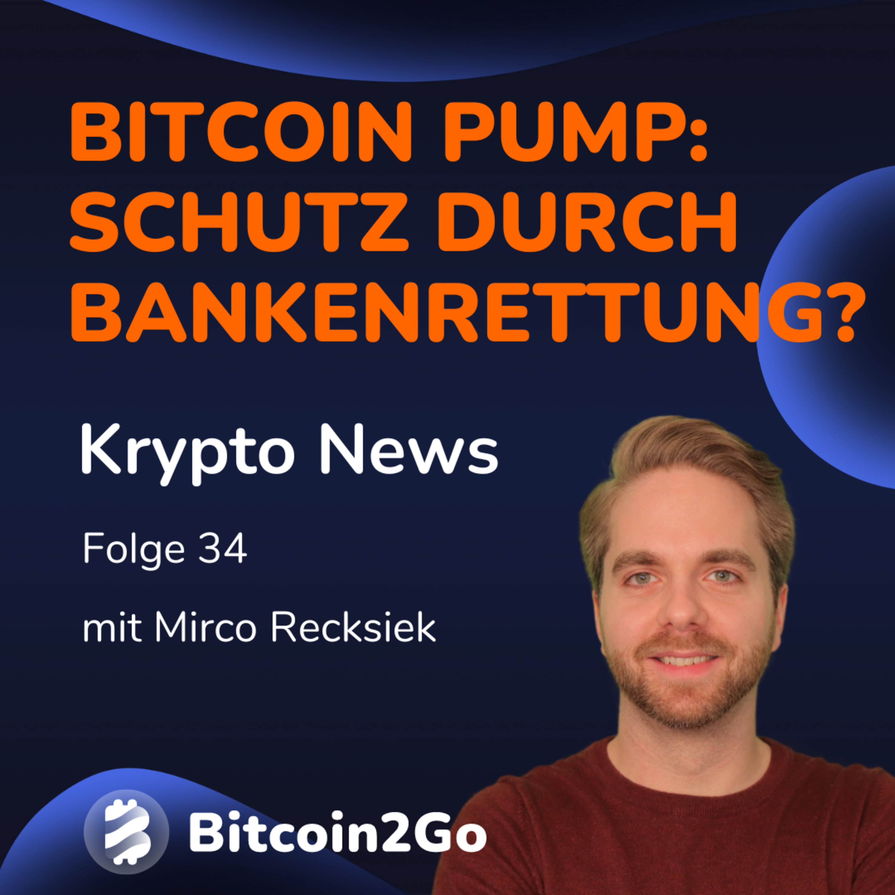 BITCOIN PUMP dank Bankrettung, USDC & Binance - ABER sind wir wirklich gerettet? | Krypto News episode artwork