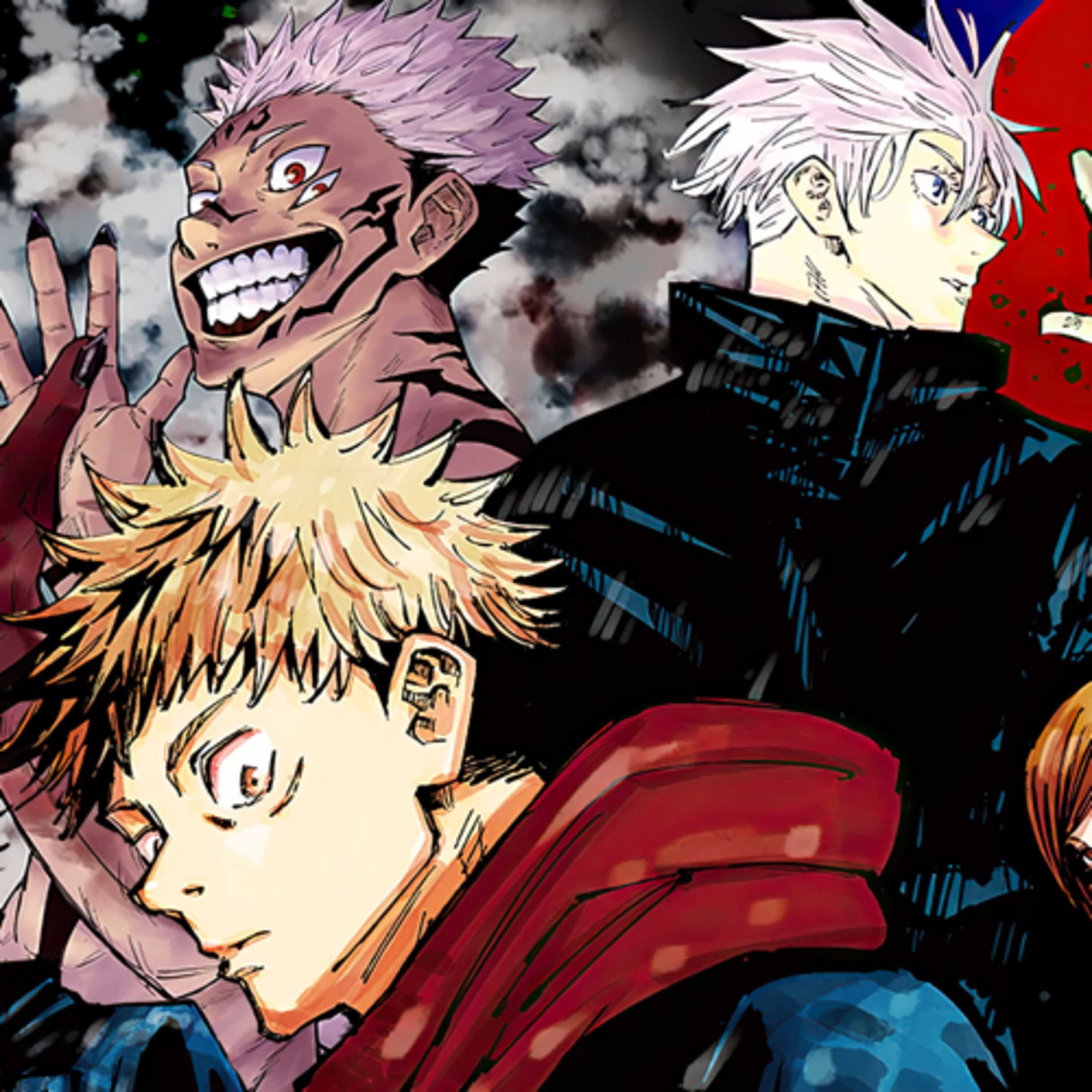 Overview of Jujutsu Kaisen episode artwork