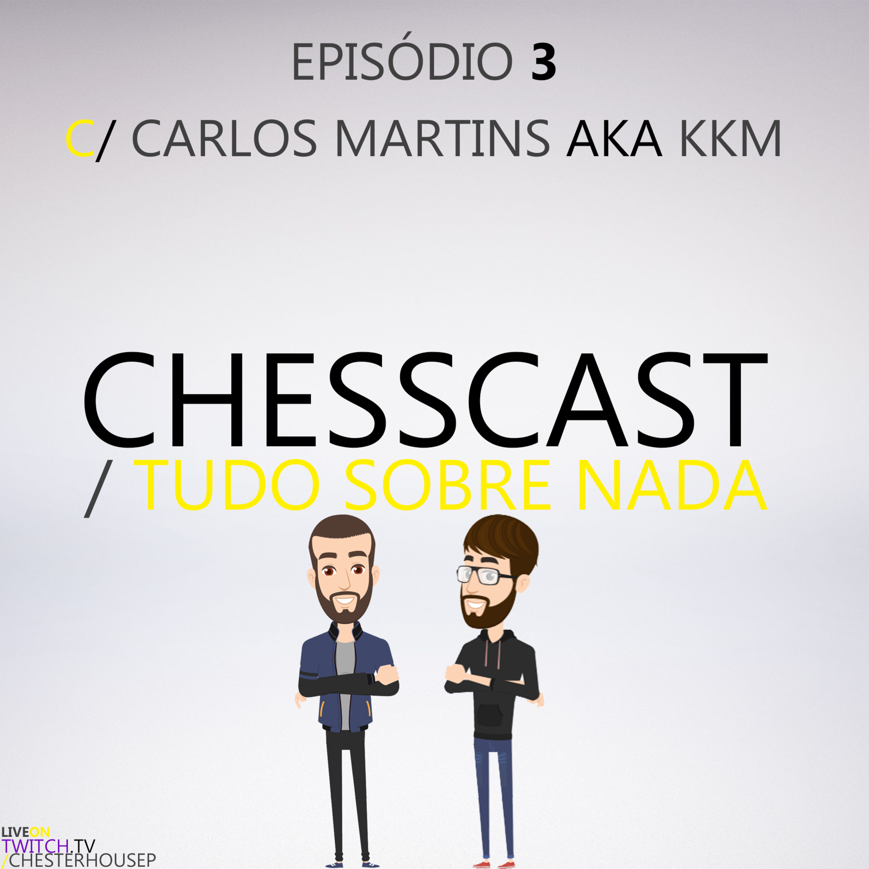 ChessCast - #3 Carlos Martins aka KKM  episode artwork