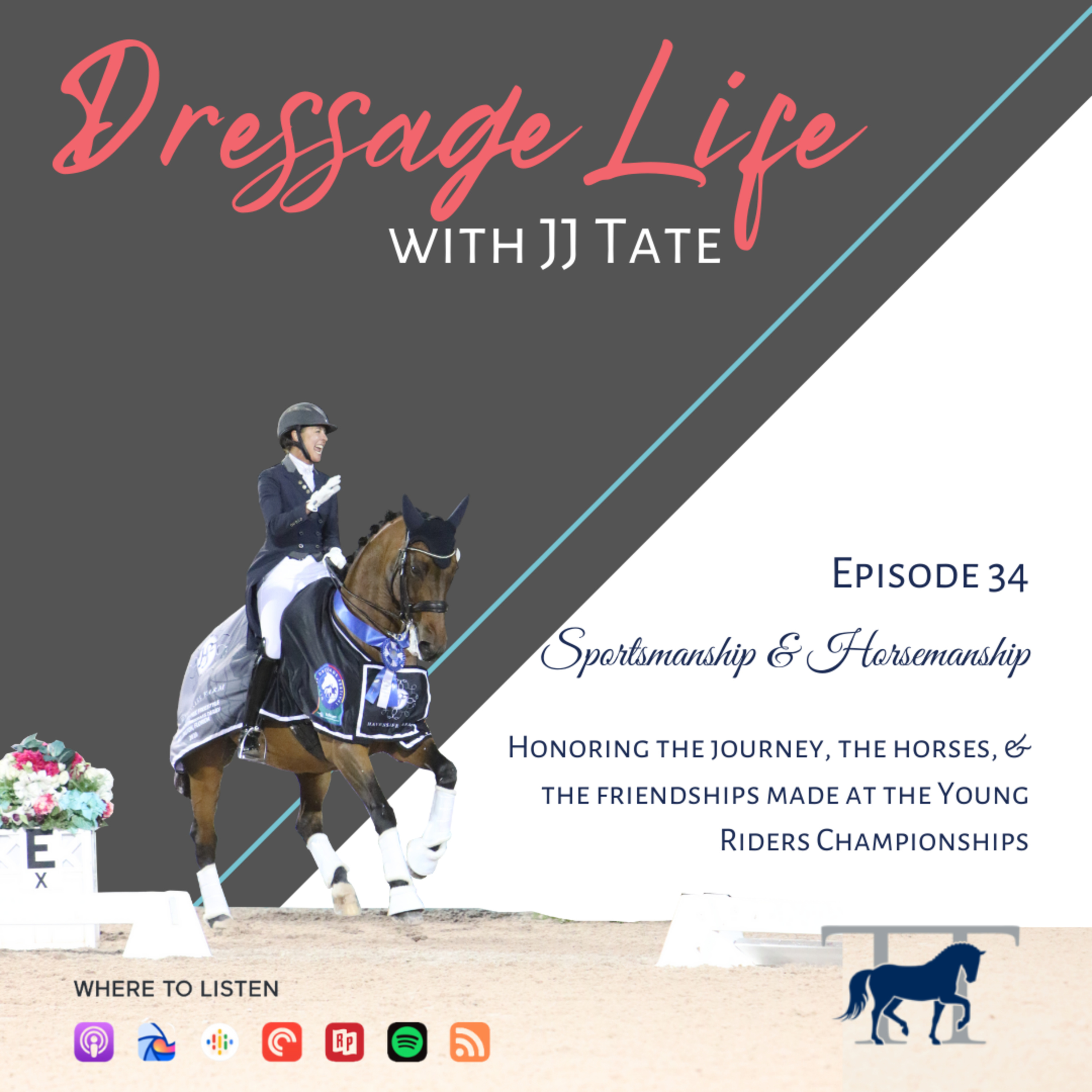 034. Sportsmanship & Horsemanship | Honoring the journey, the horses, & the friendships made at the Young Riders Championships episode artwork