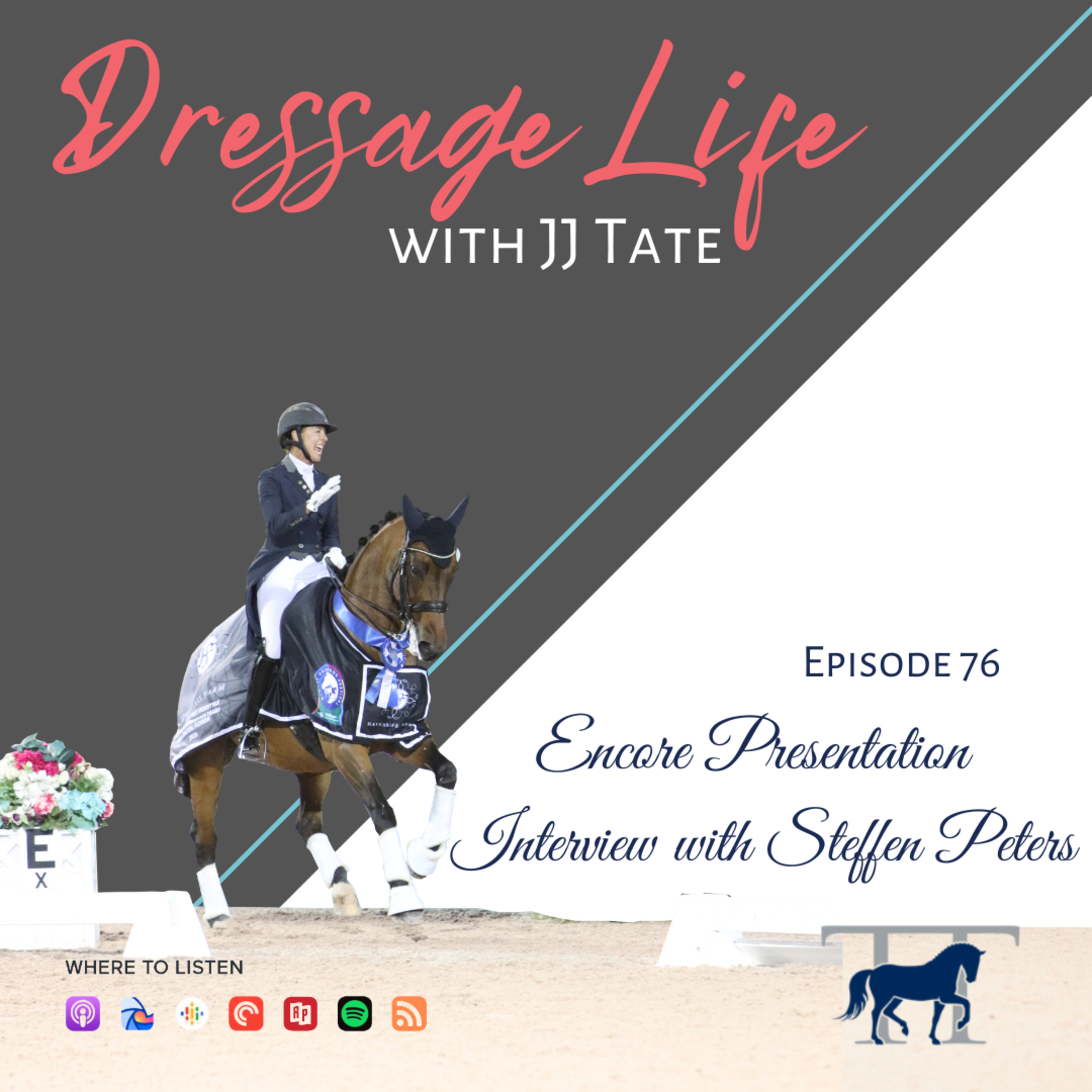 076. ENCORE PRESENTATION: JJ interviews dressage superstar Steffen Peters episode artwork