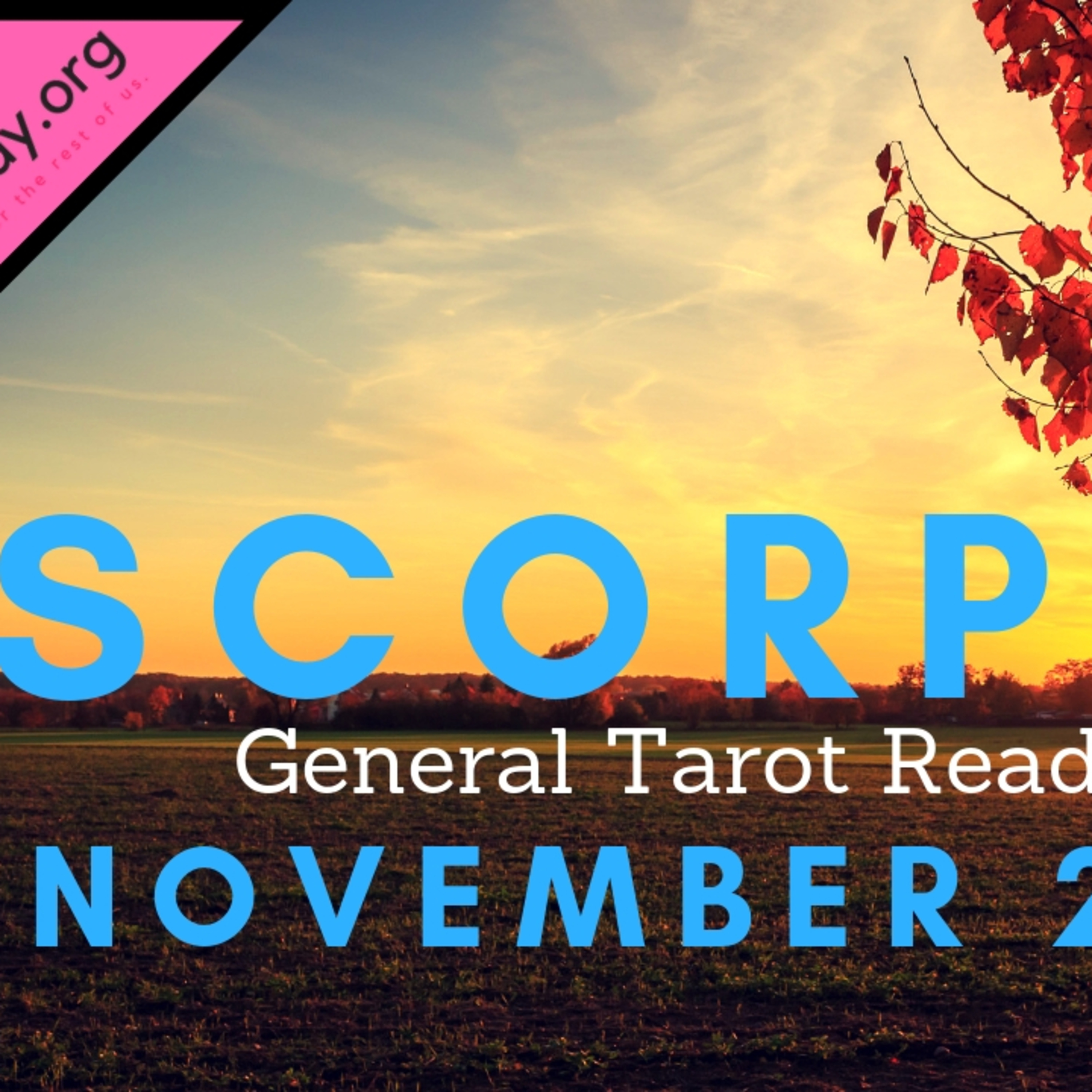 SCORPIO | IT'S NOT (ABOUT) YOU. IT'S (ABOUT) THEM! | NOVEMBER 2018 | Tarot by HeyRJ (RJ Marmol) episode artwork