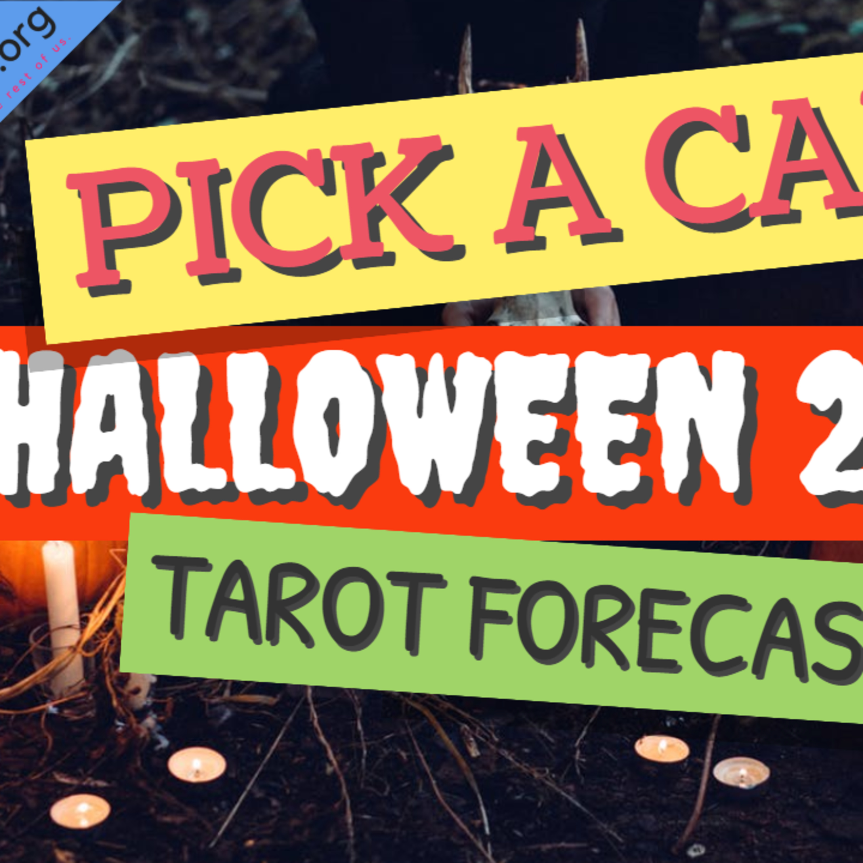 PICK A CARD: HALLOWEEN 2018 LIVE EDITION - WHAT CAN YOU EXPECT? | Tarot by HeyRJ (RJ Marmol) episode artwork
