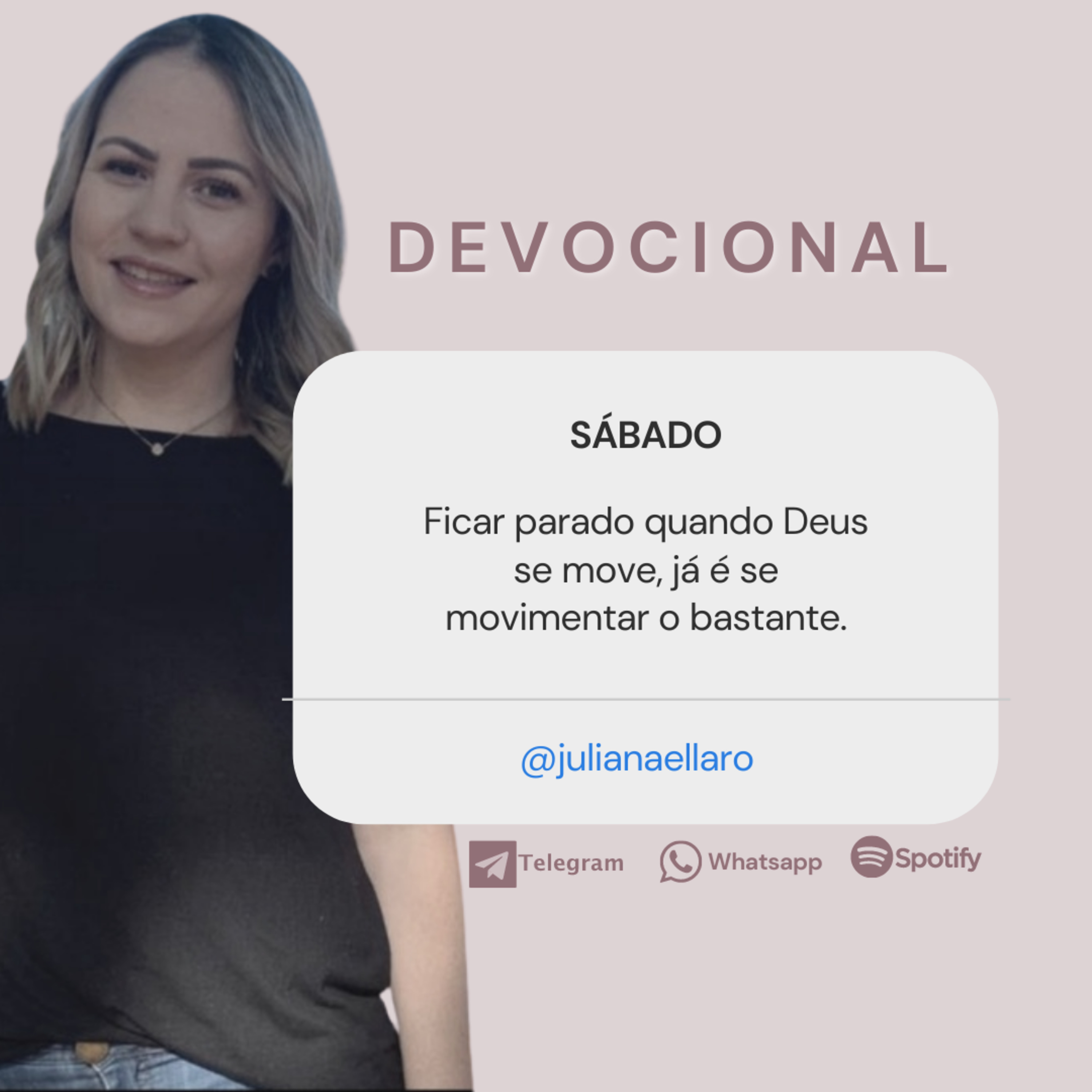 Ficar parado quando Deus se move, já é se movimentar o bastante. episode artwork