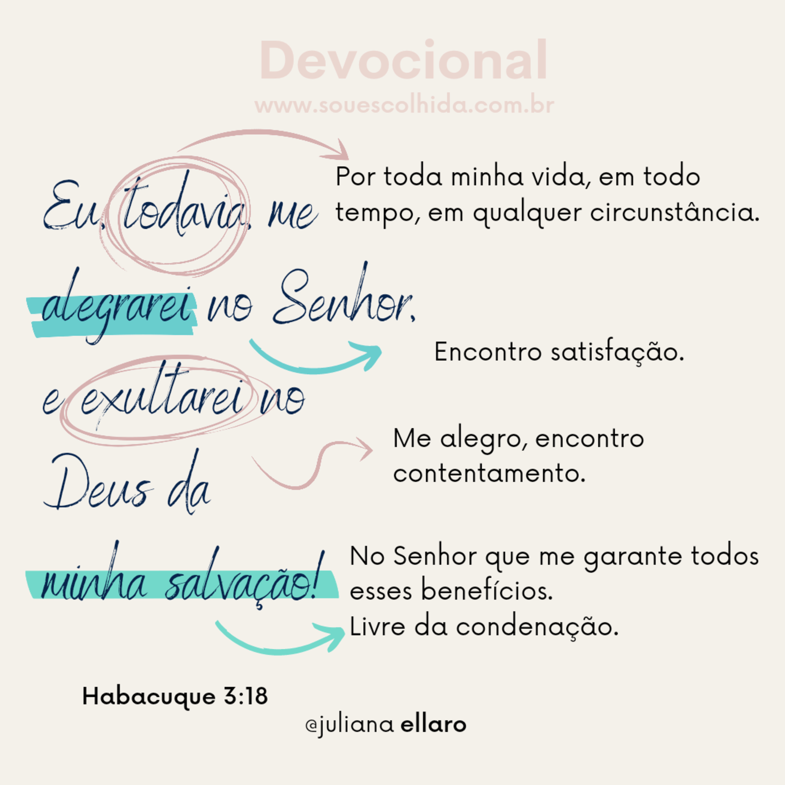 Eu todavia me alegrarei no Senhor e exultarei no Deus da minha salvação. episode artwork