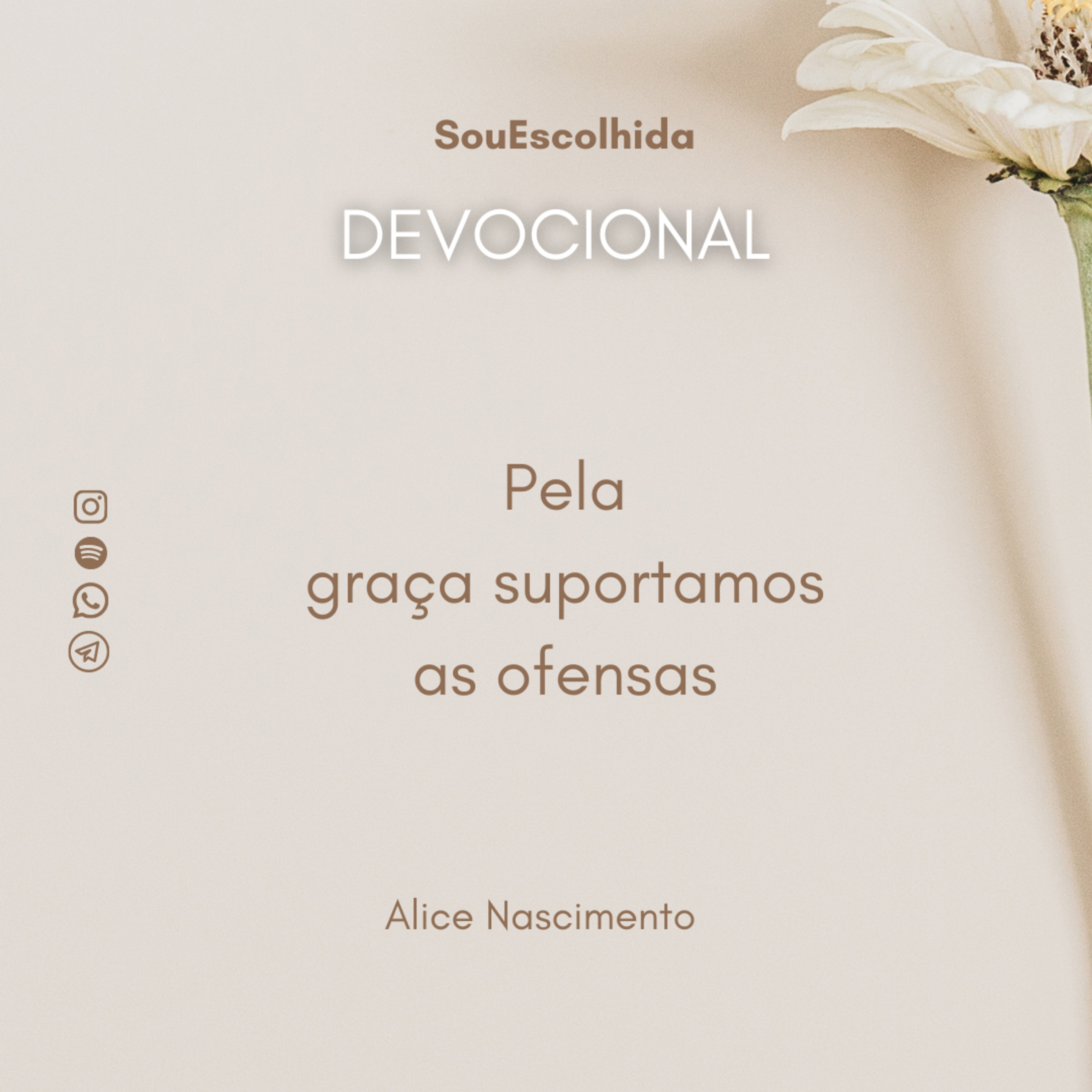 Pela Graça suportamos as ofensas episode artwork