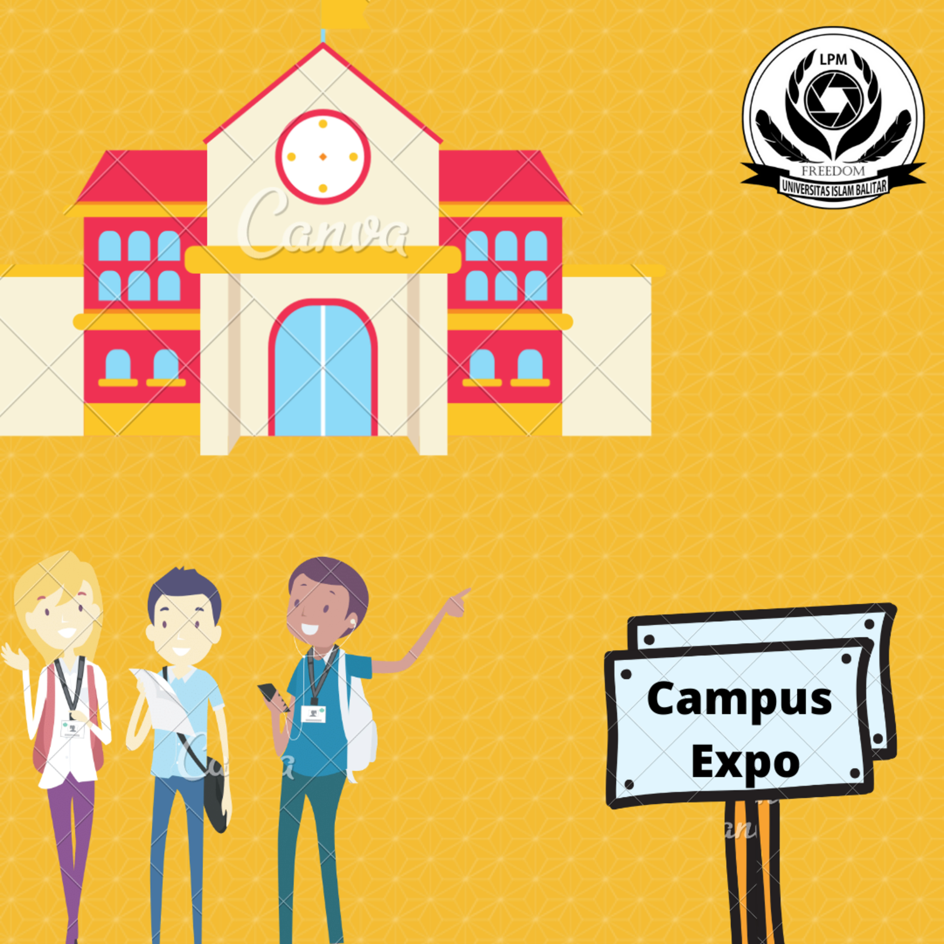 Tunjukkan Eksistensi, UNISBA Ikuti Campus Expo SMAN 1 Sutojayan