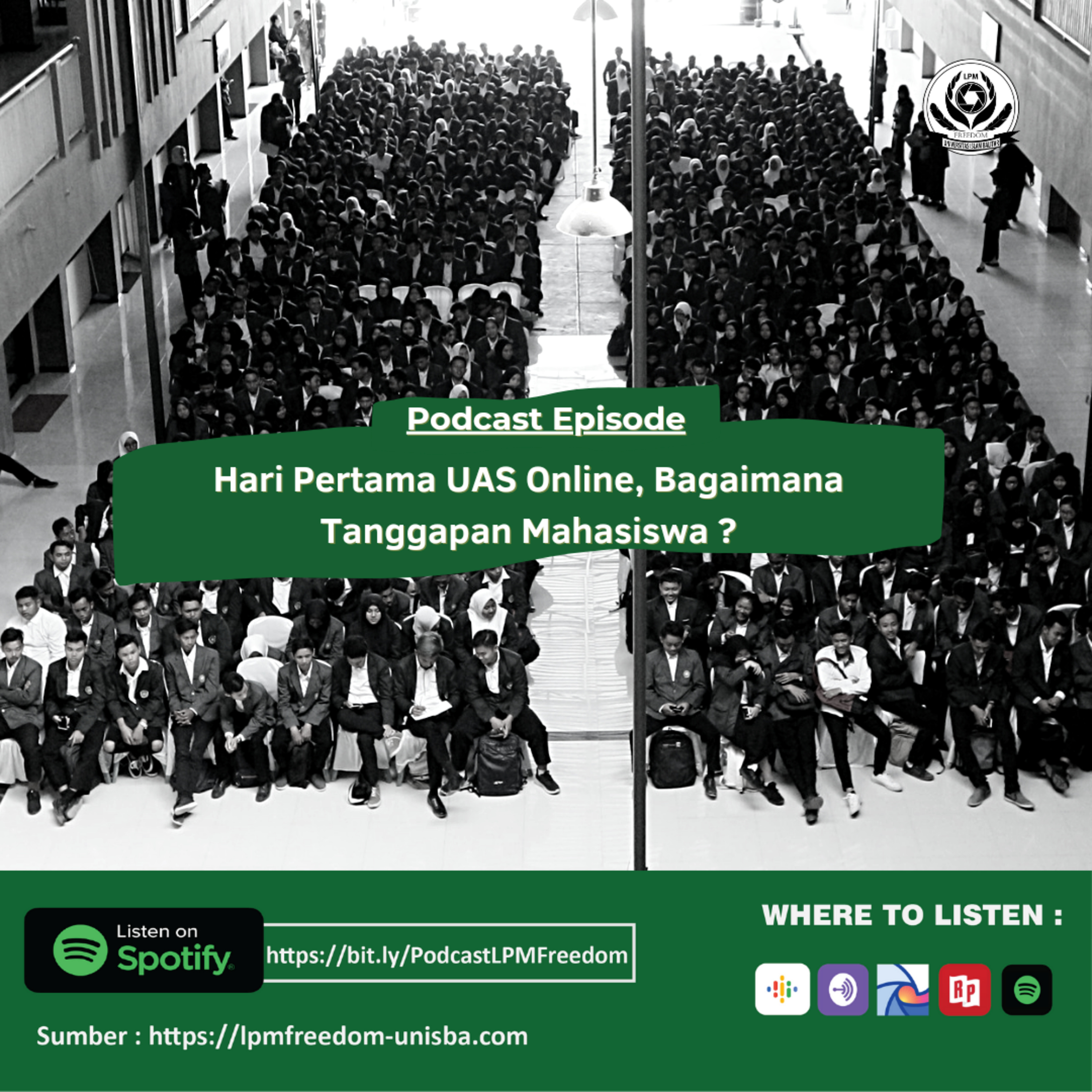 Hari Pertama UAS Online, Bagaimana Tanggapan Mahasiswa ?  episode artwork