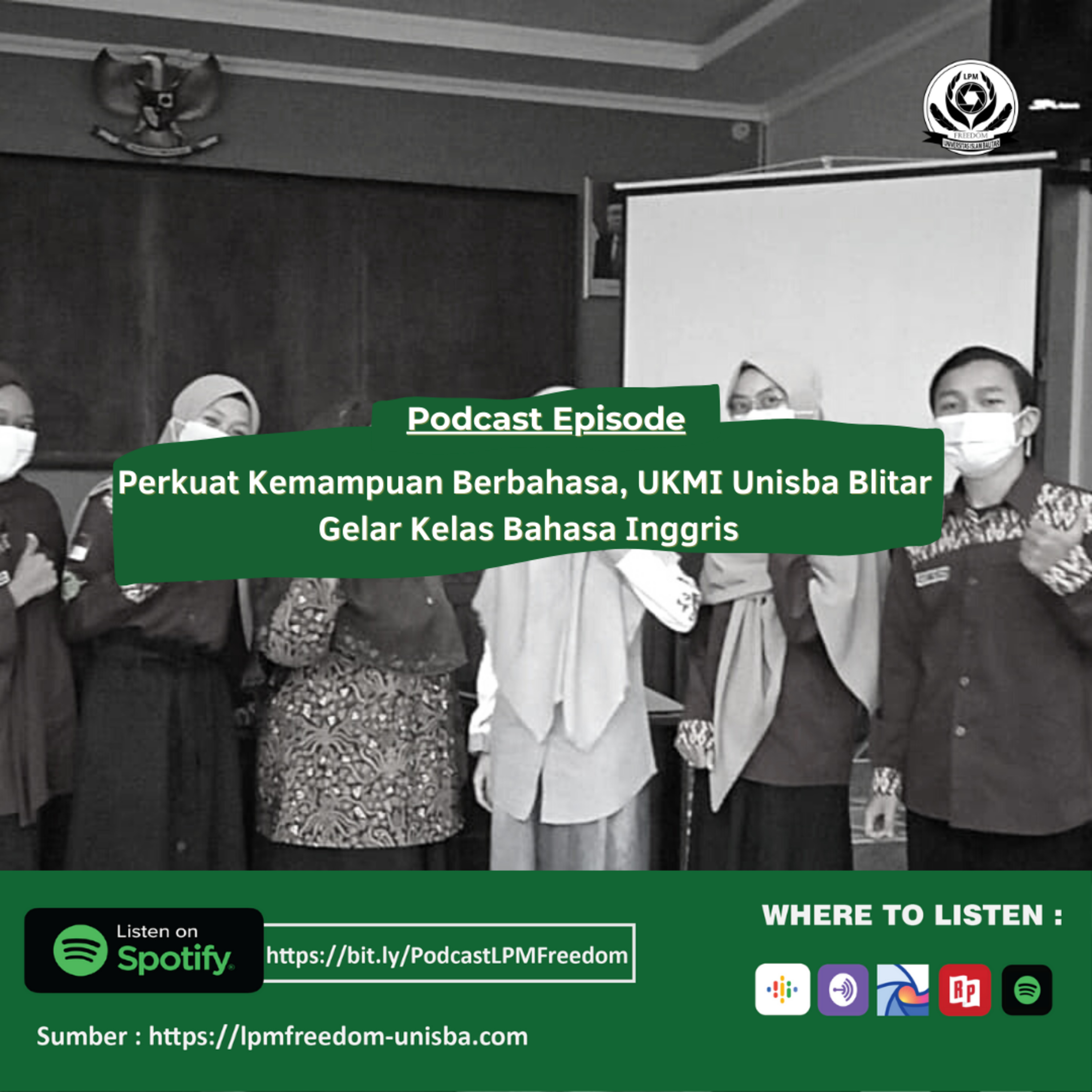 Perkuat Kemampuan Berbahasa, UKMI Unisba Blitar Gelar Kelas Bahasa Inggris episode artwork