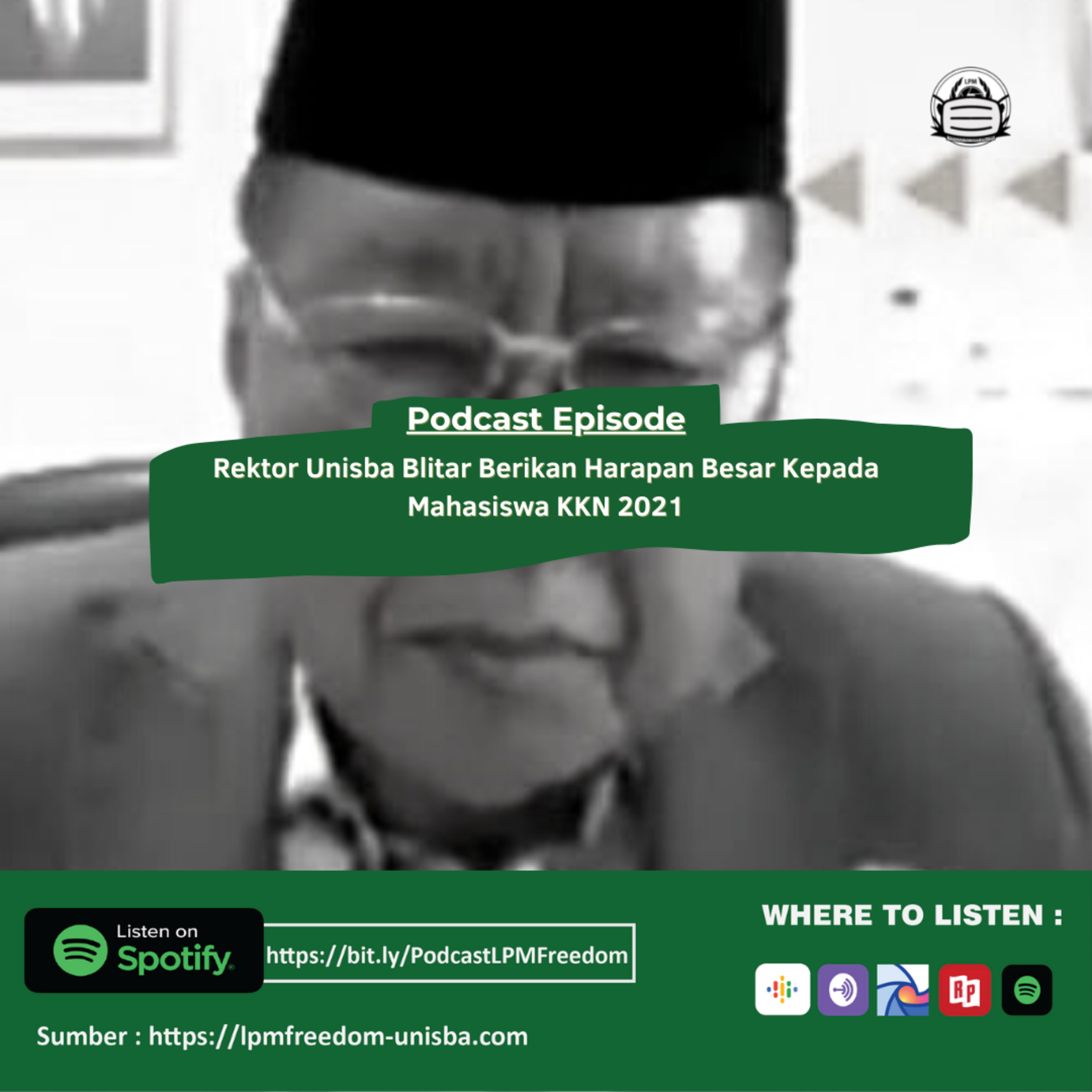 Rektor Unisba Blitar Berikan Harapan Besar Kepada Mahasiswa KKN 2021 episode artwork