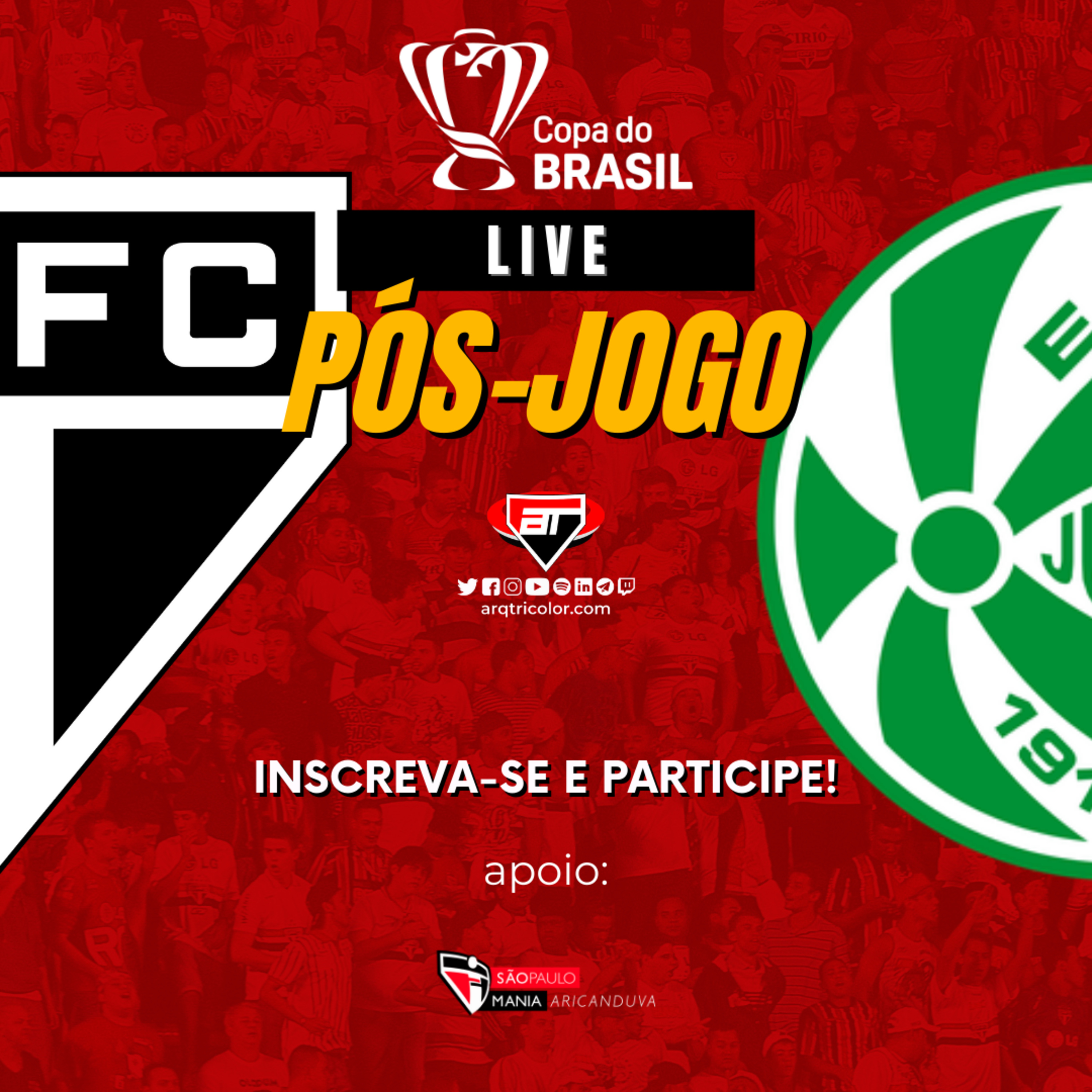 Pós-Jogo AT - São Paulo 2x0 Juventude - Copa do Brasil 2022