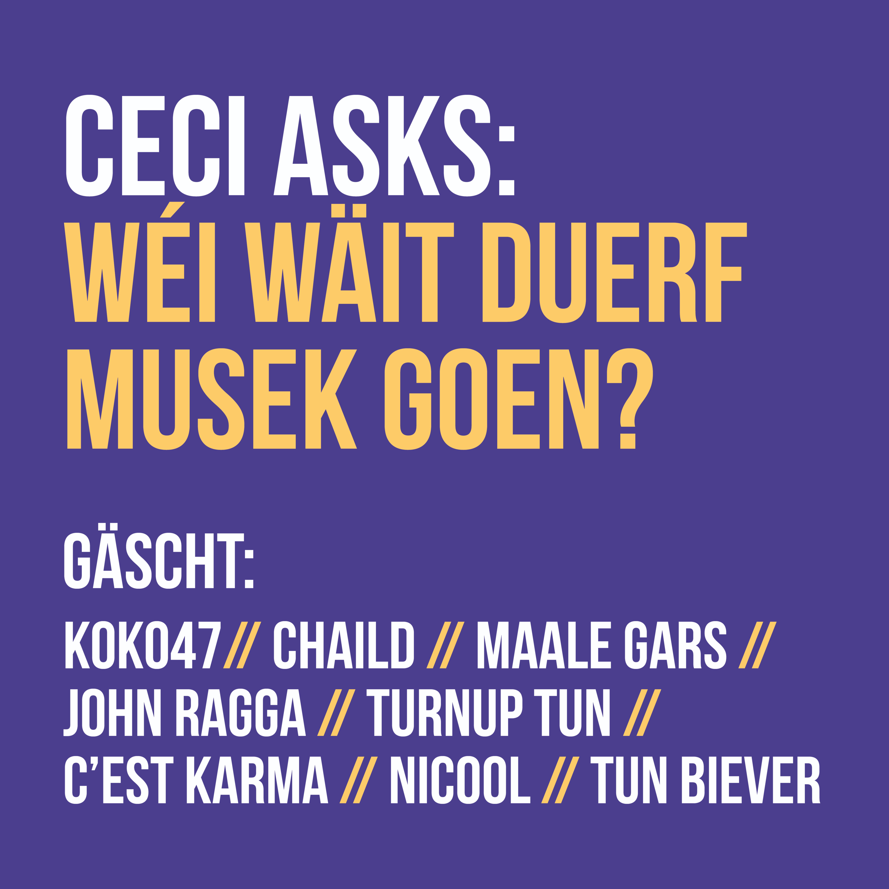 Ceci, Do You Love Me?