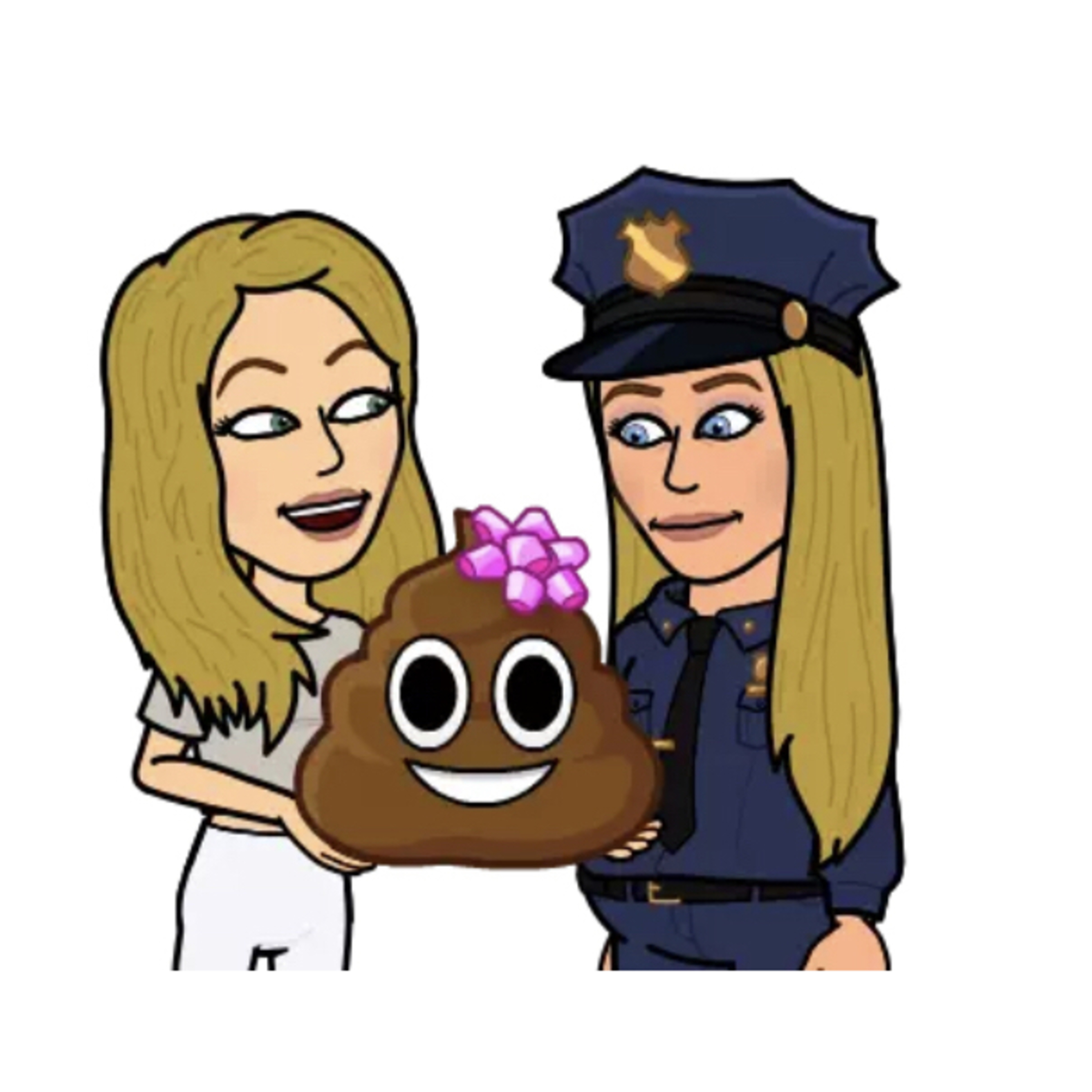Girls don’t poop