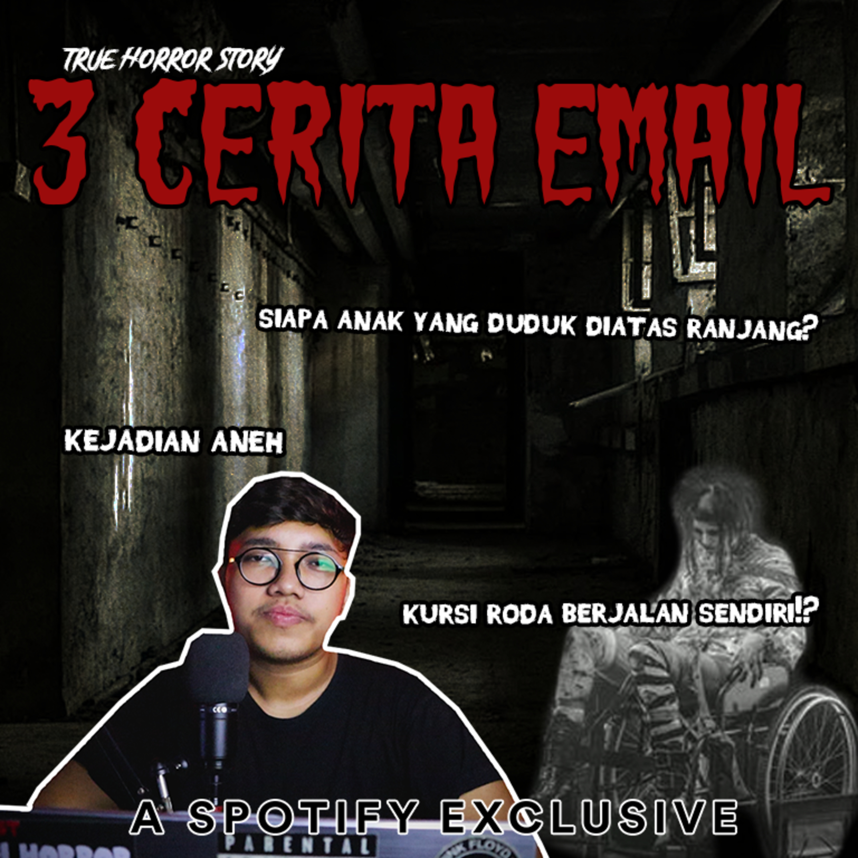 DARI ANAK KECIL DIATAS RANJANG SAMPAI KURSI RODA YANG BERGERAK SENDIRI! - (3 Cerita Horror) - Podcast Bagi Horror episode artwork