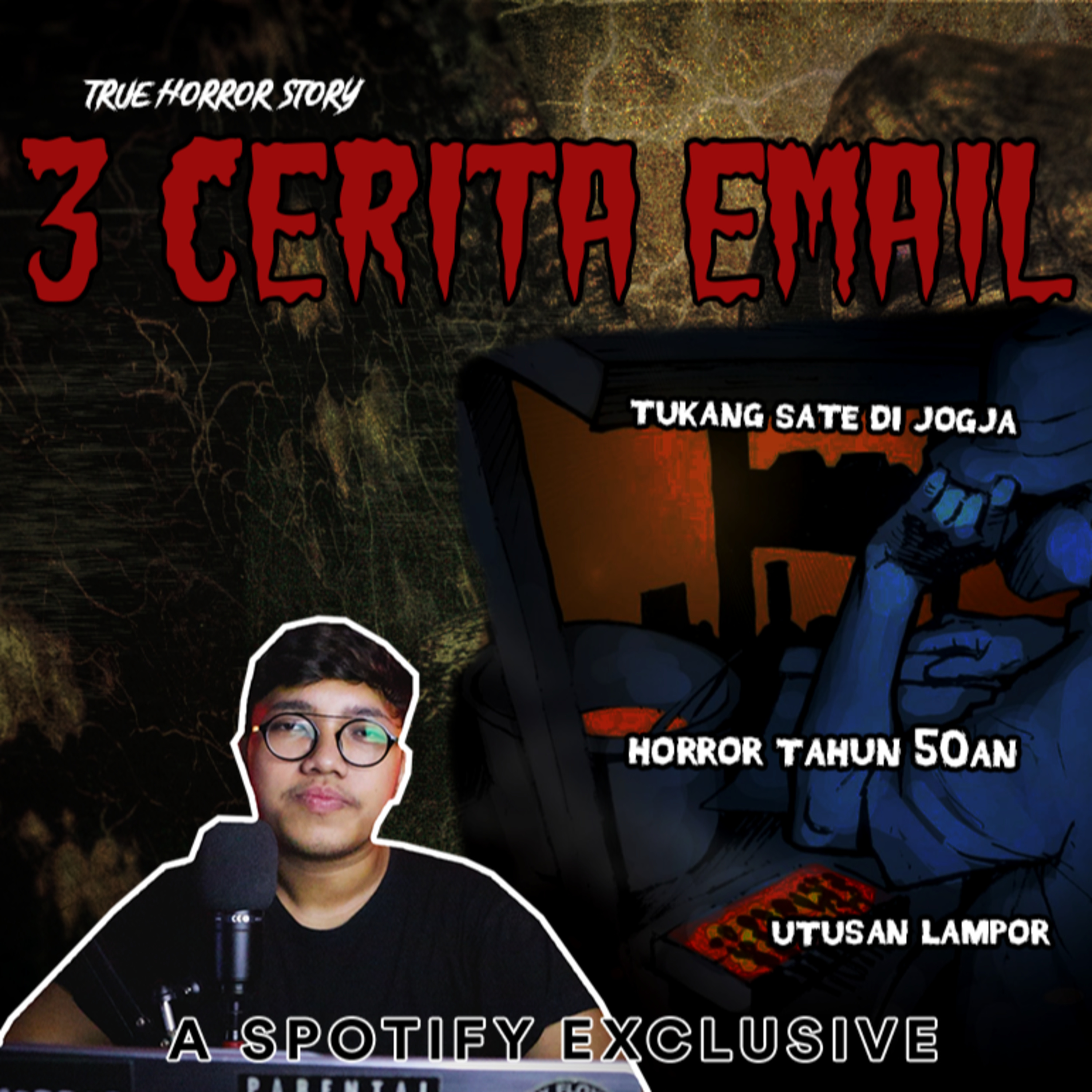 MEMANGGIL LAMPOR?!!! KISAH URBAN LEGEND TUKANG SATE DI JOGJA?! (3 Cerita Horror) - Podcast Bagi Horror episode artwork