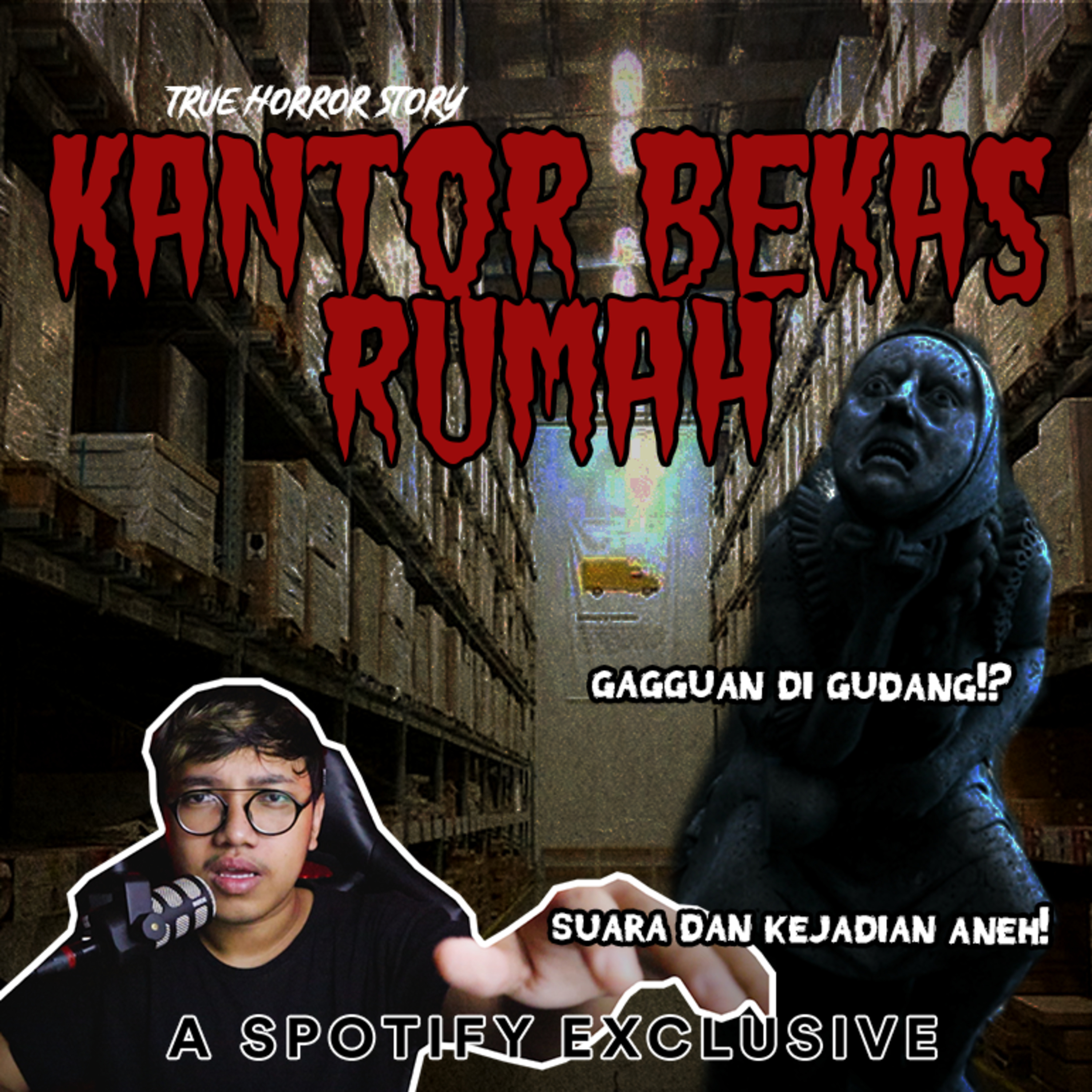 KANTOR BEKAS RUMAH (Perempuan itu Suka Iseng, bahkan Sampai Mengangkat Telfon...) - Podcast Bagi Horror episode artwork