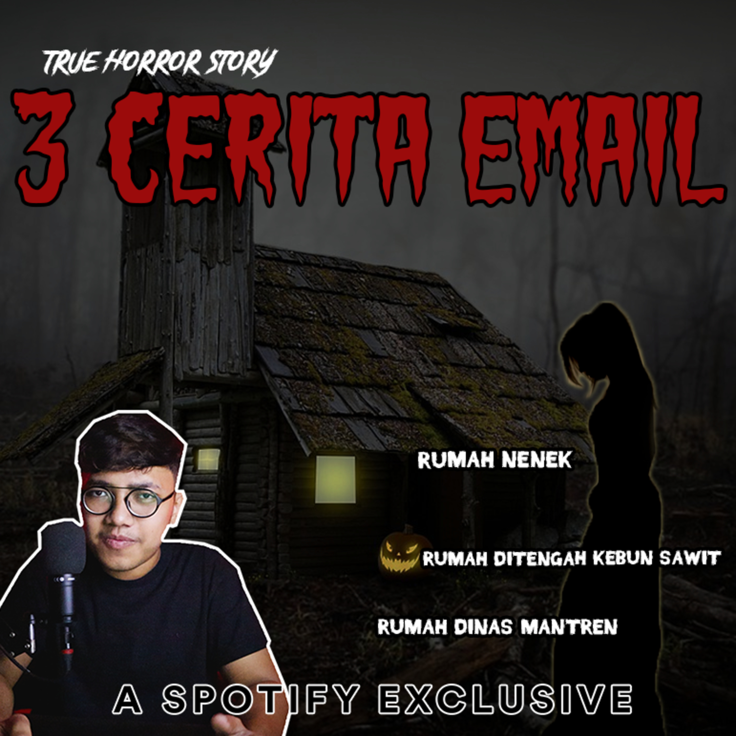 RUMAH DINAS MANTREN PART 2?! DAN KISAH RUMAH DITENGAH KEBUN SAWIT (3 Cerita Email) - Podcast Bagi Horror episode artwork