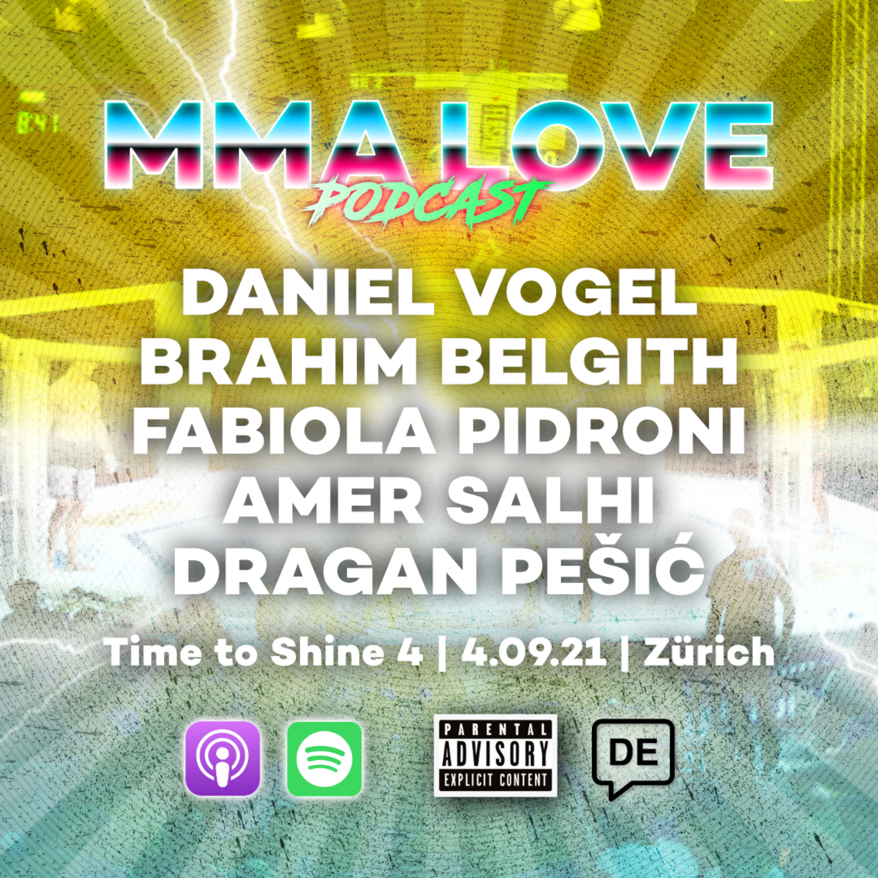 Special Pre-Fight Show: Talks mit Daniel Vogel, Brahim Belgith, Fabiola Pidroni, Amer Salhi, Dragan Pešić