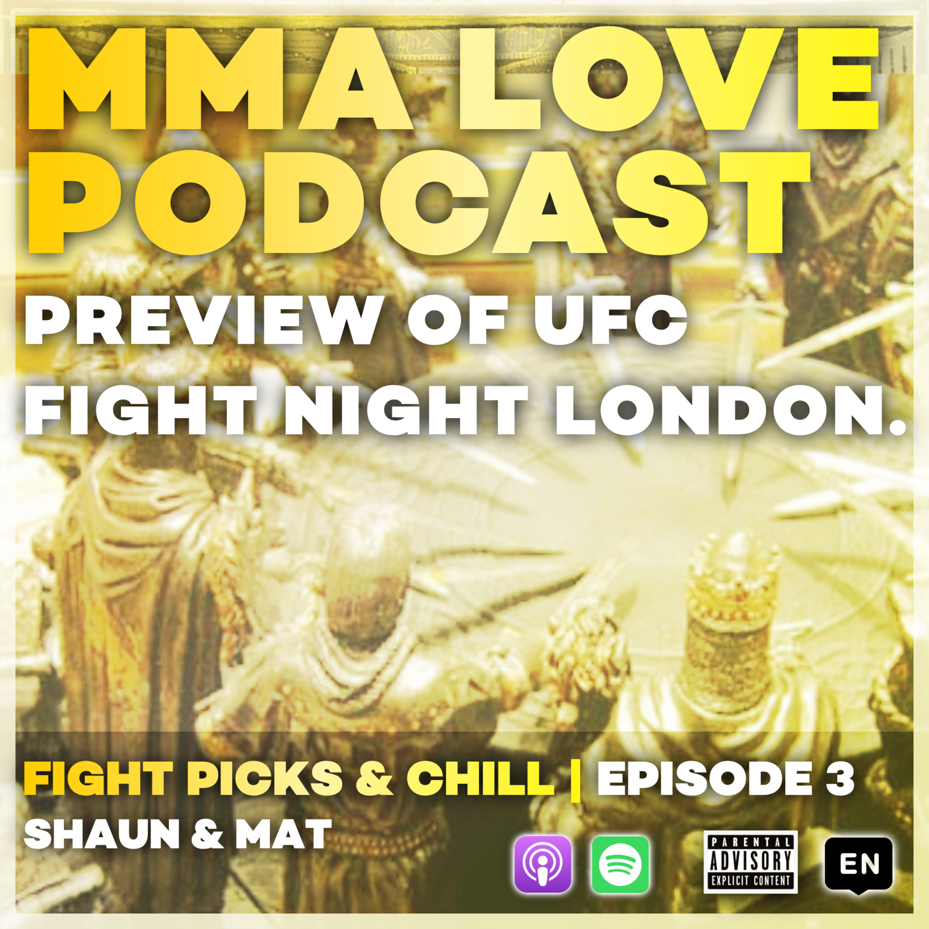 Preview of UFC Fight Night London - Volkov v. Aspinall. episode artwork