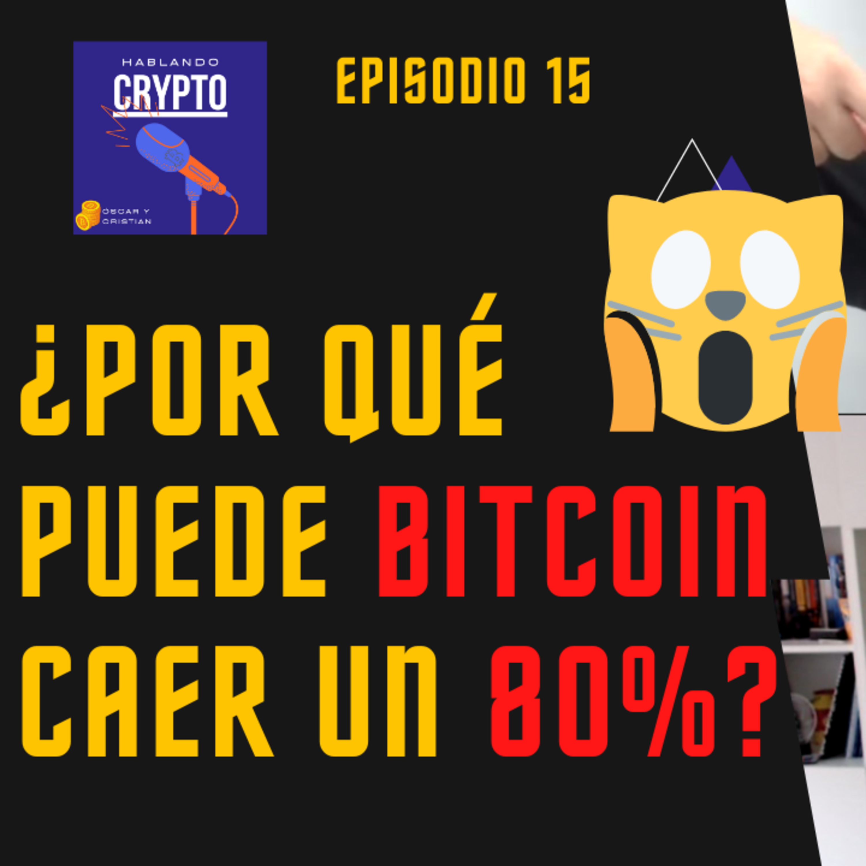 Ep 15 - ¿Puede BITCOIN caer un 80%? Nuestra predicción *nos lo apostamos*