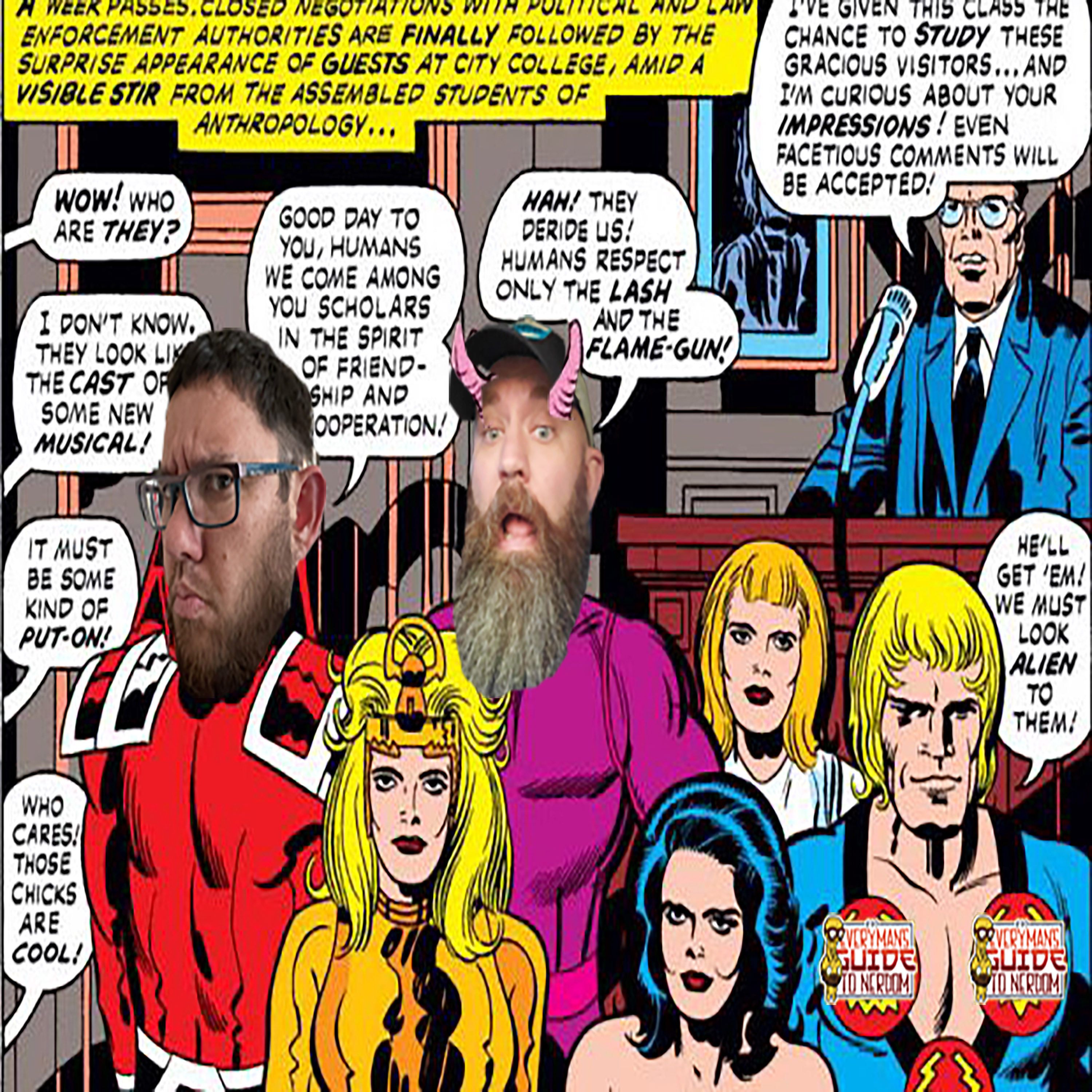 Episode 78 - Or That Time The Boys Discussed Eternals episode artwork