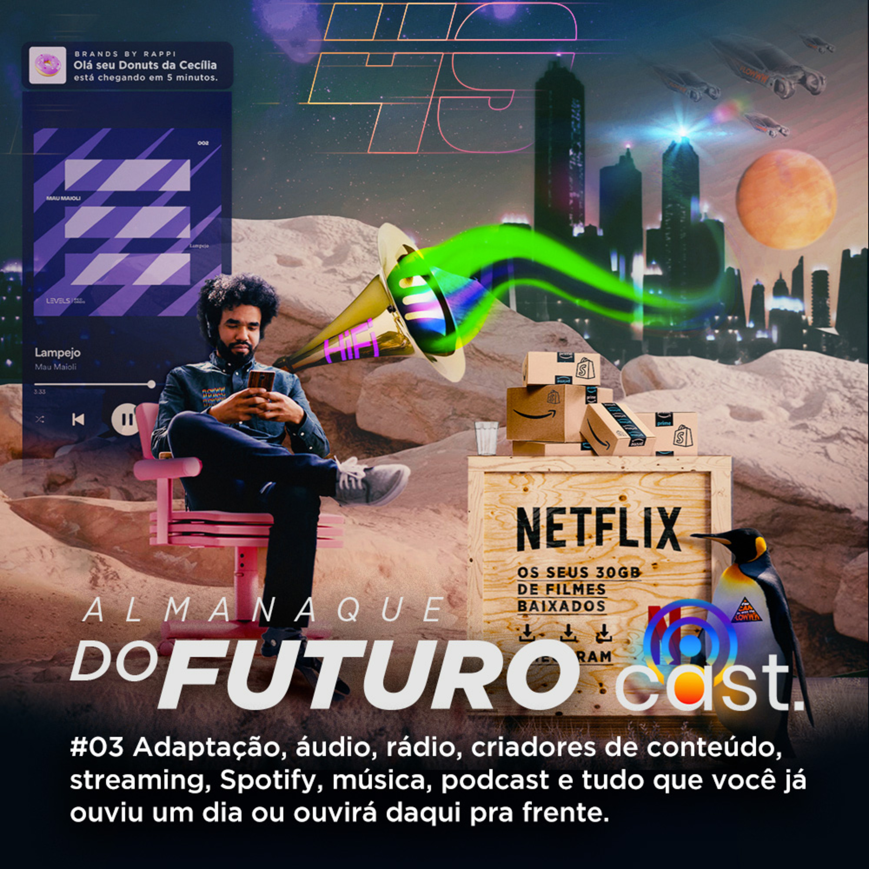 Almanaque do Futuro Cast