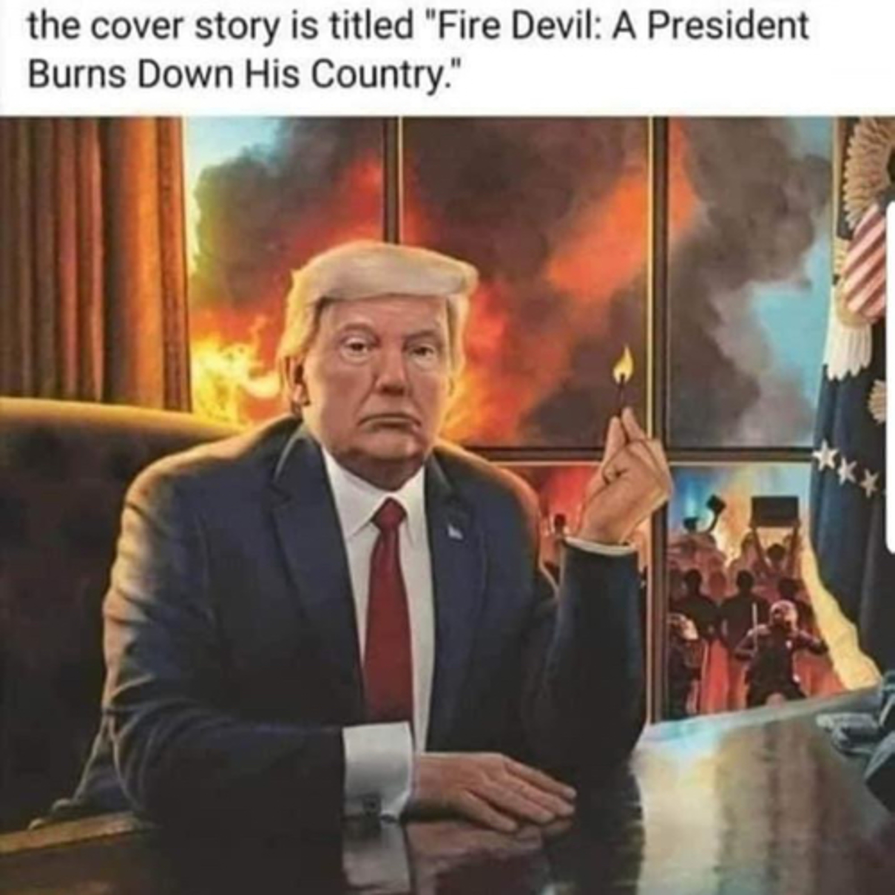Trump The Enemy  episode artwork