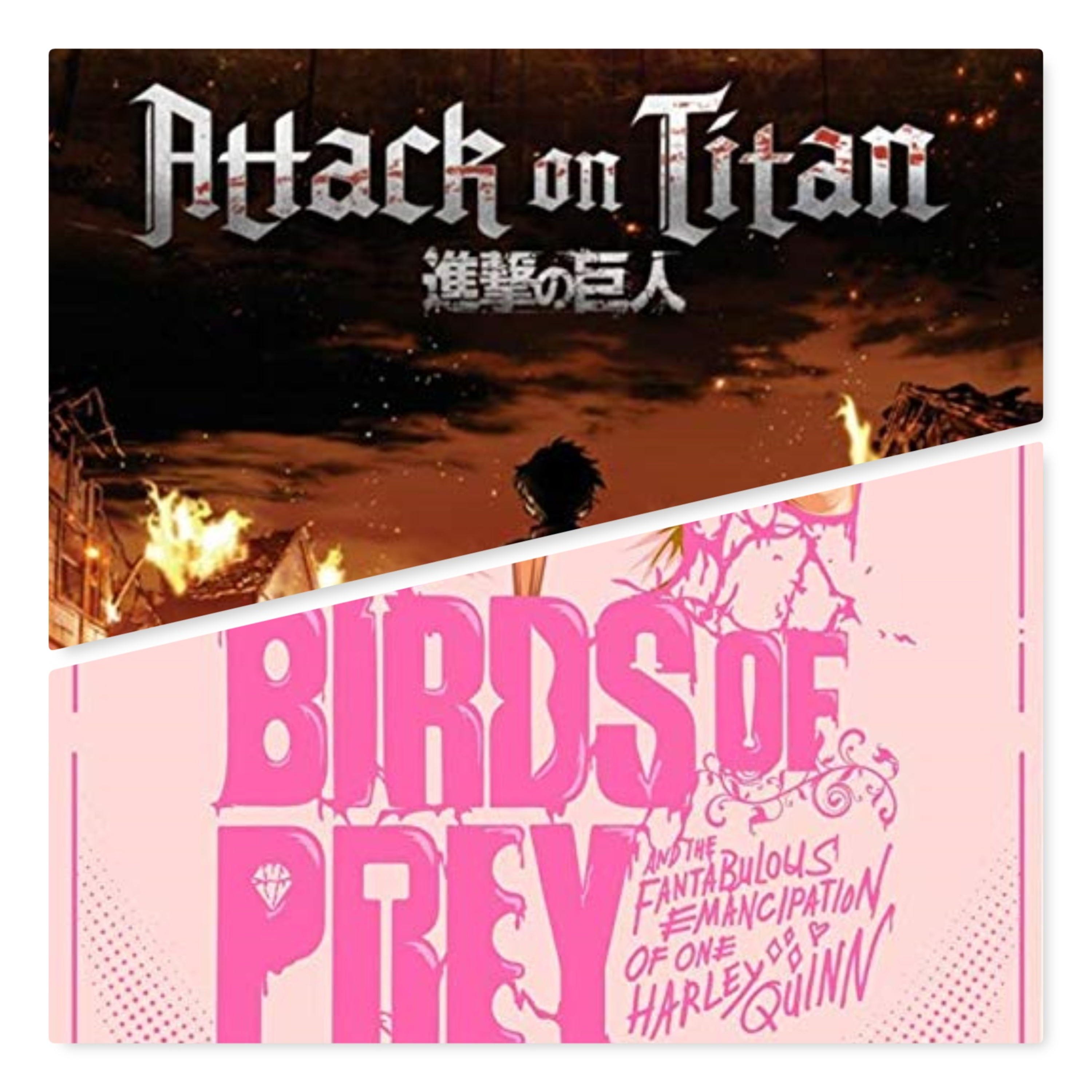 Talking Attack on Titan & Birds of Prey episode artwork