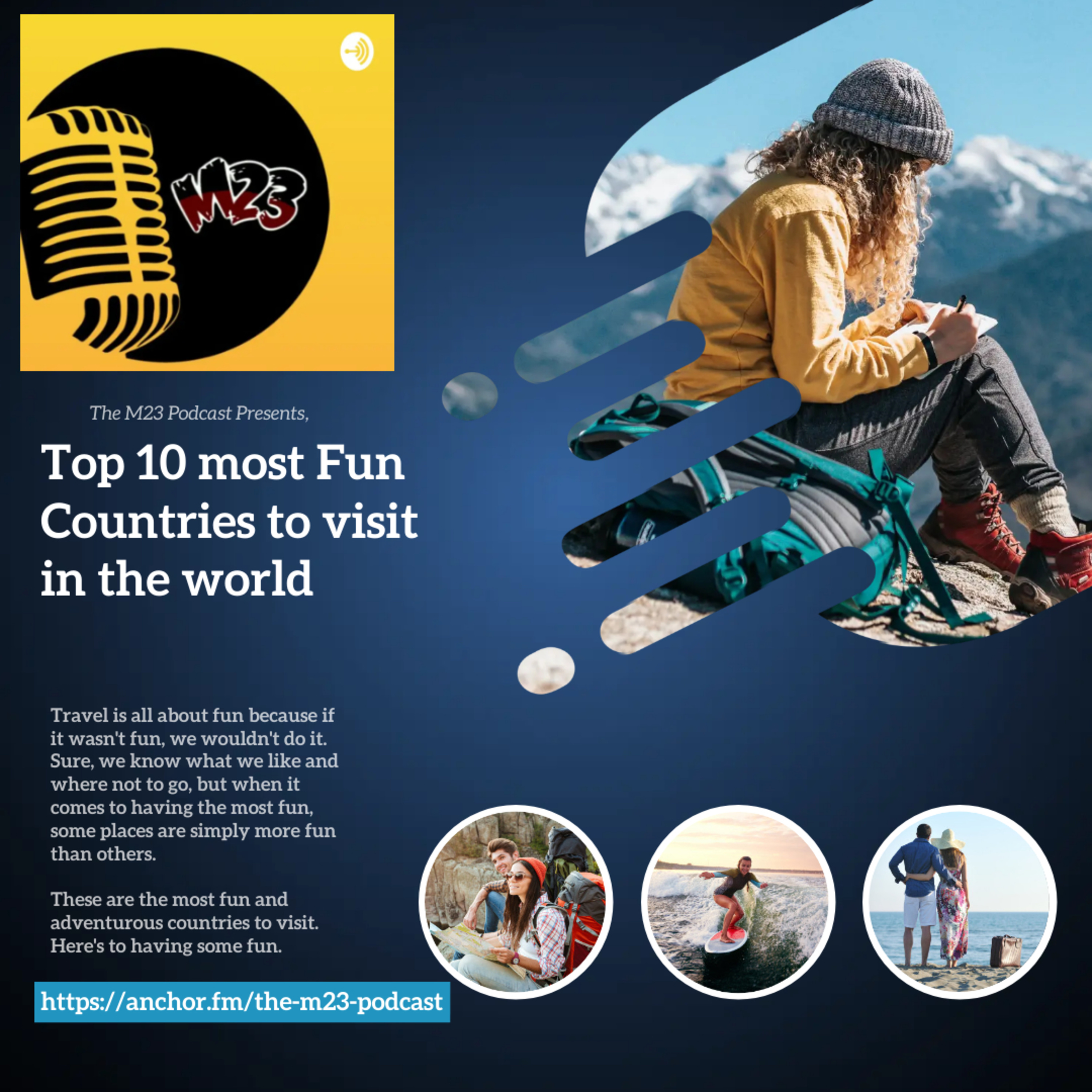 Top 10 most fun countries to visit ✈️🌍