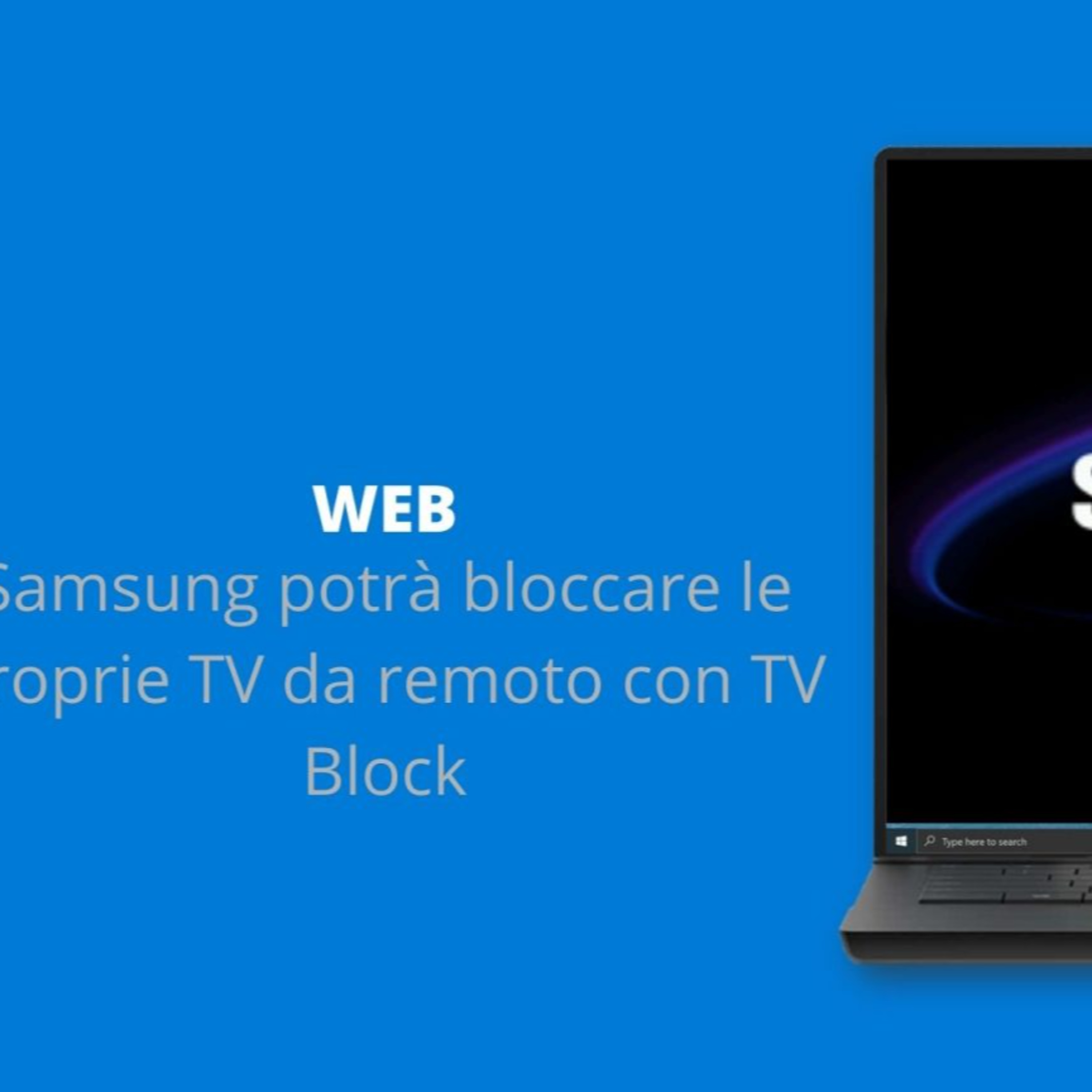 Samsung potrà bloccare le proprie TV da remoto con TV Block