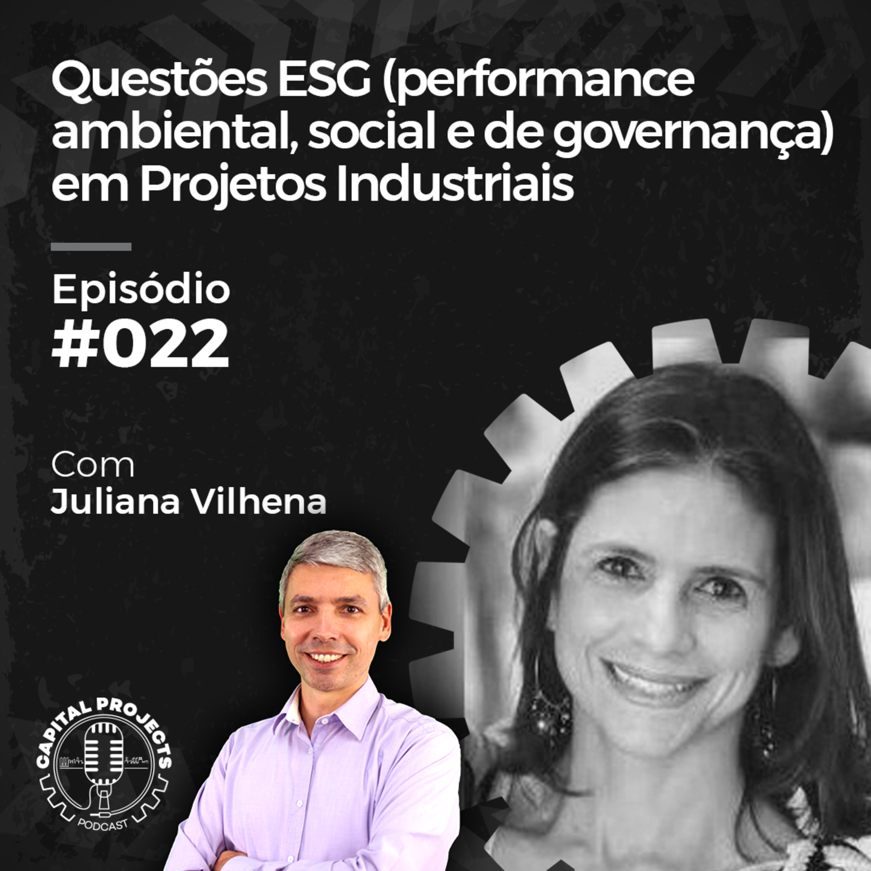 Episódio #22 - Questões ESG (performance ambiental, social e de governança) em Projetos Industriais episode artwork