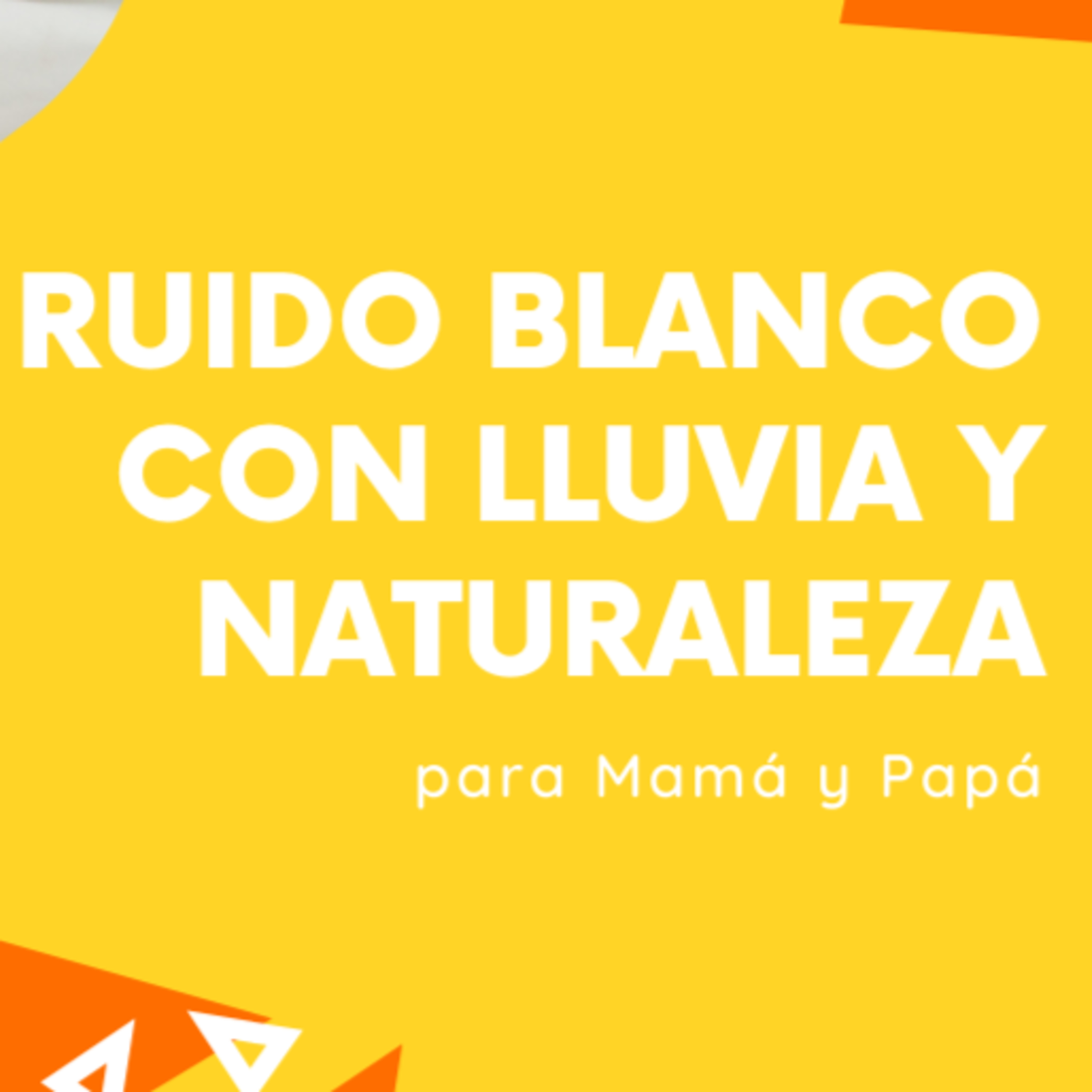 Ruido blanco con sonido de naturaleza y lluvia - 15 minutos episode artwork