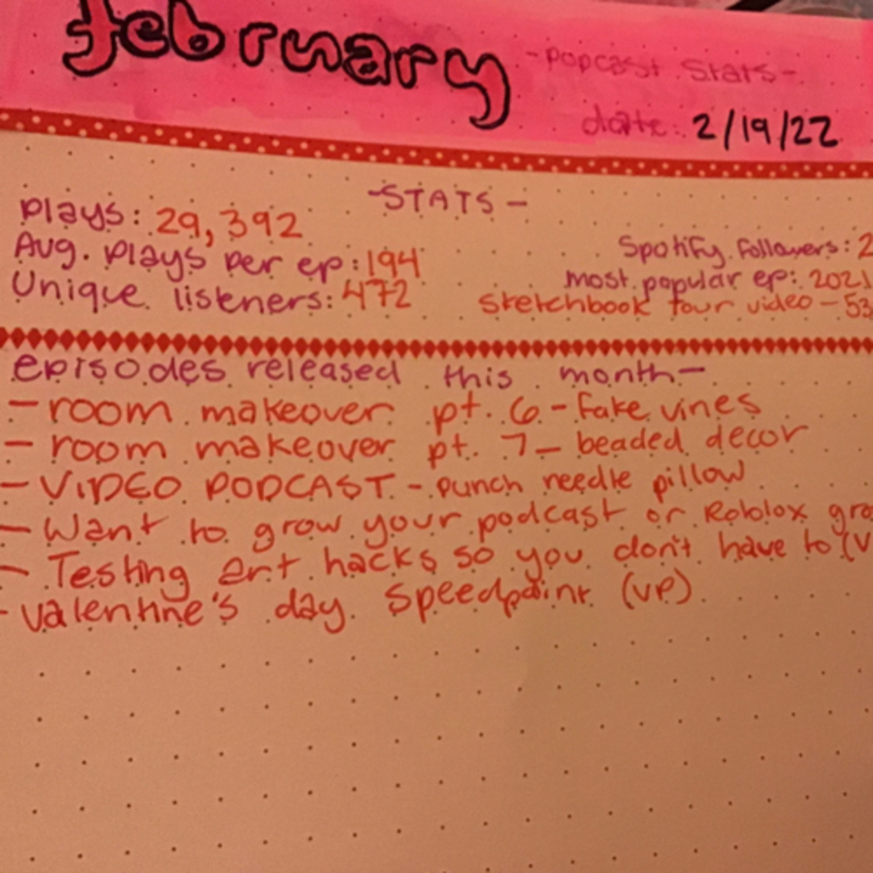 bullet journaling! episode artwork