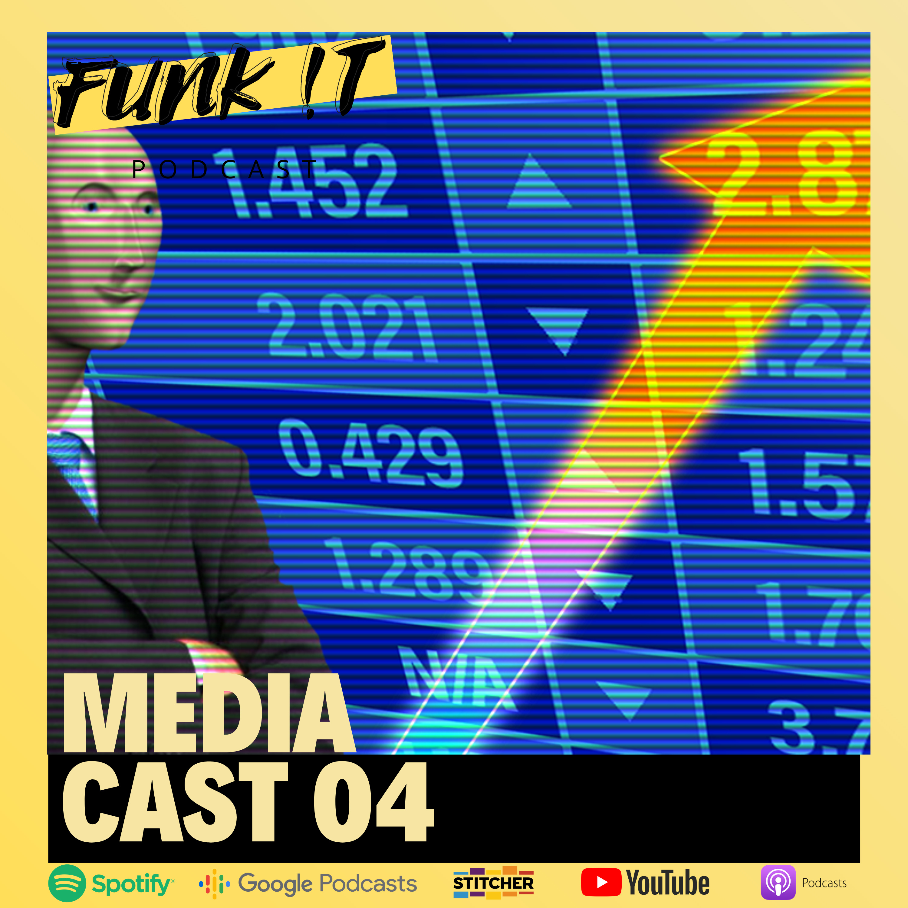 FUNK !T! - Media Cast 004 - Clubhouse, GameStop, AMC, Dodge Coin, Stonks, Media Literacy & Marxism episode artwork