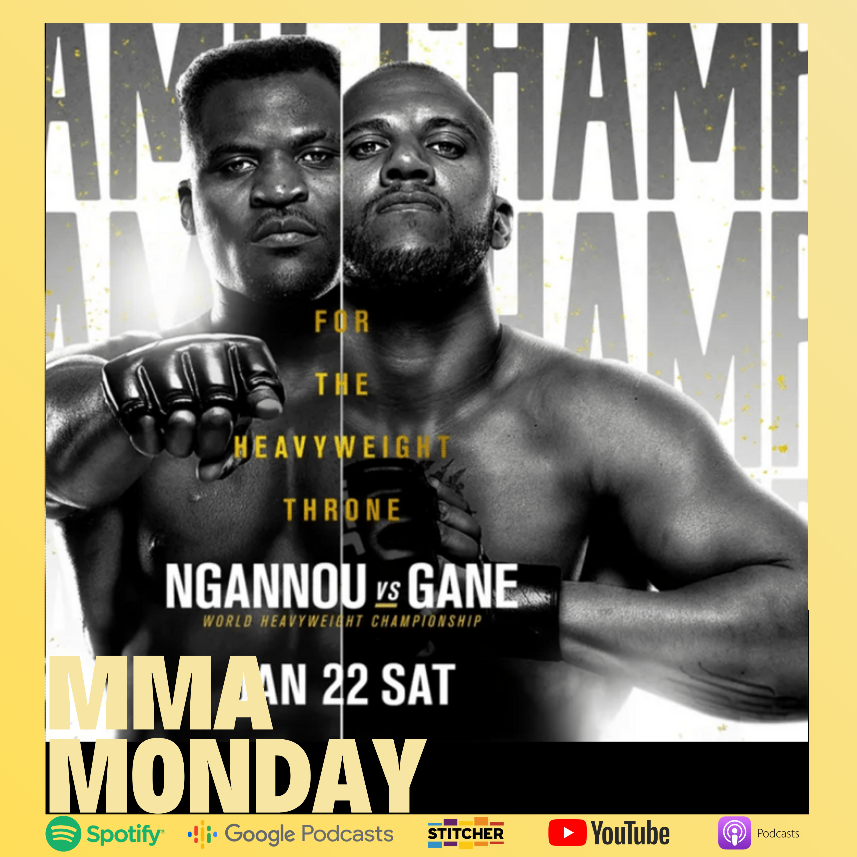 Post Covid MMA Monday | UFC Vegas 46, One Heavy Hitters, UFC 270 episode artwork
