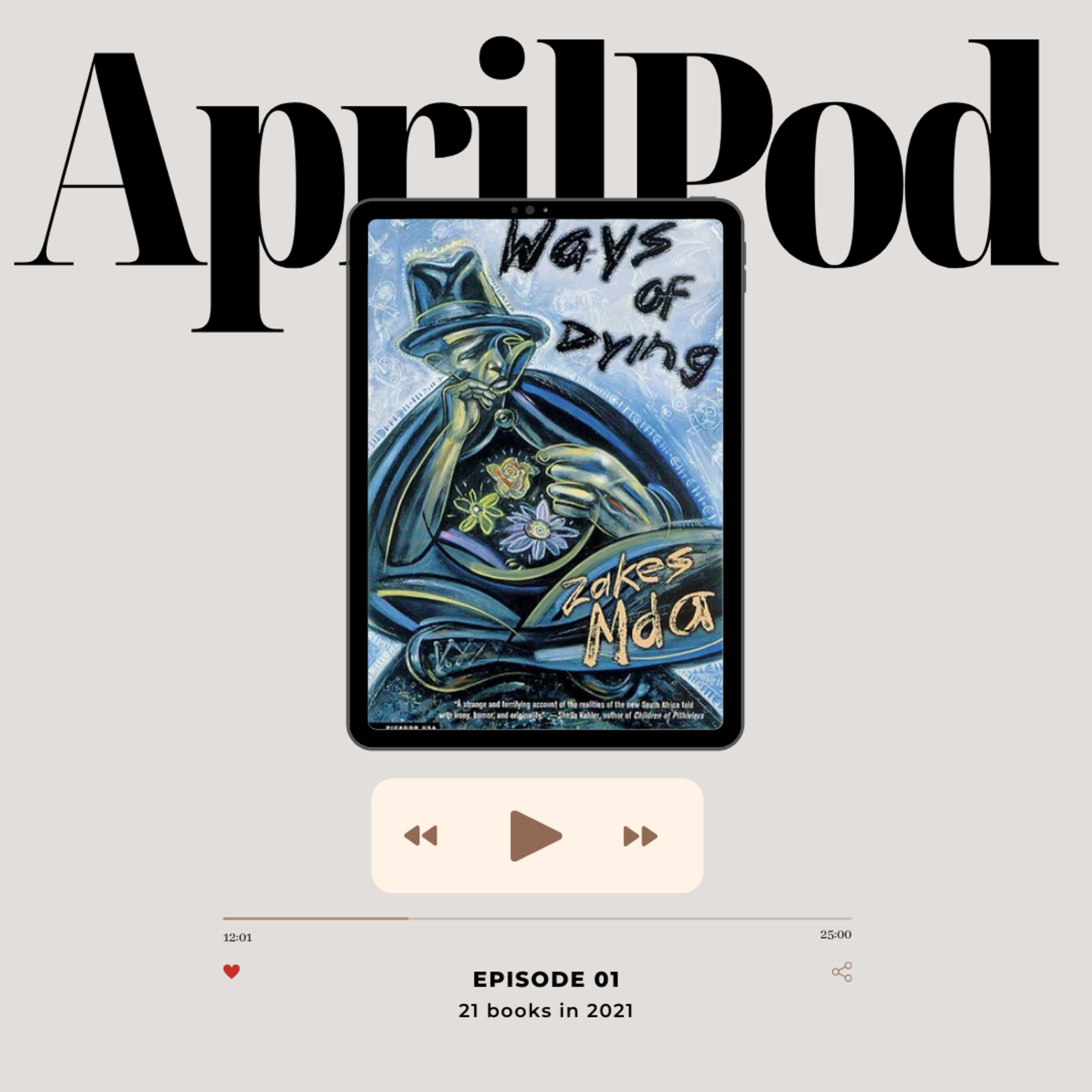 The April Pod S01E01: Zakes Mda - Ways of Dying