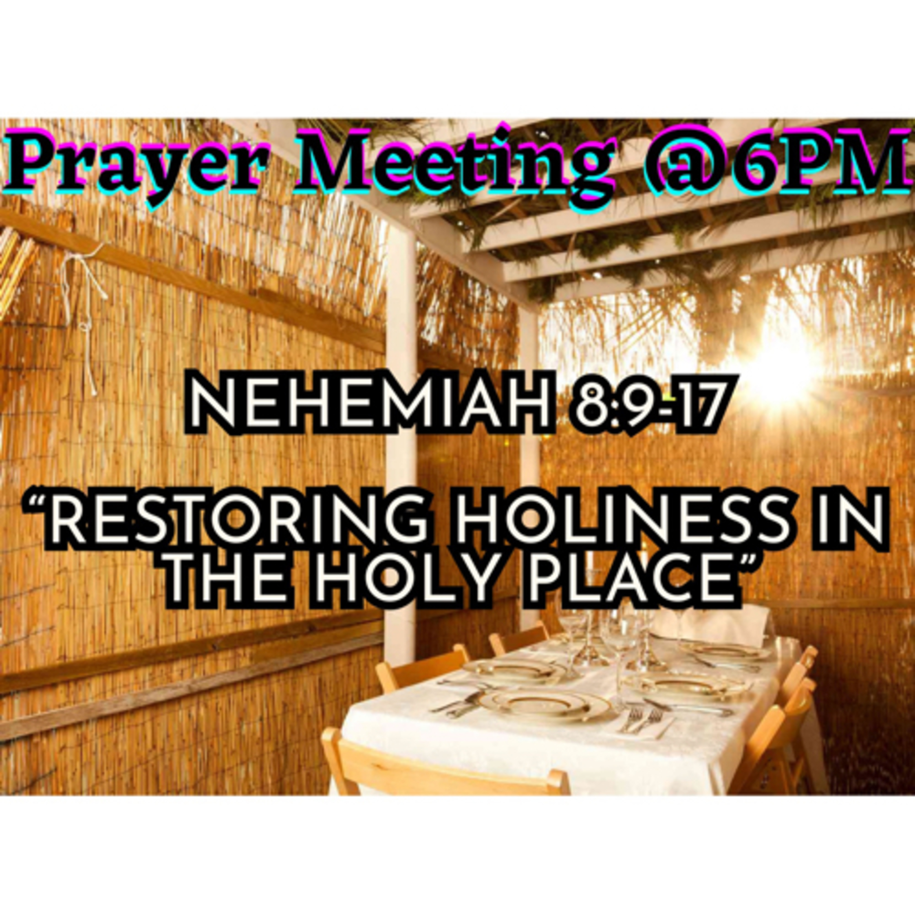 Restoring Holiness In The Holy Place episode artwork