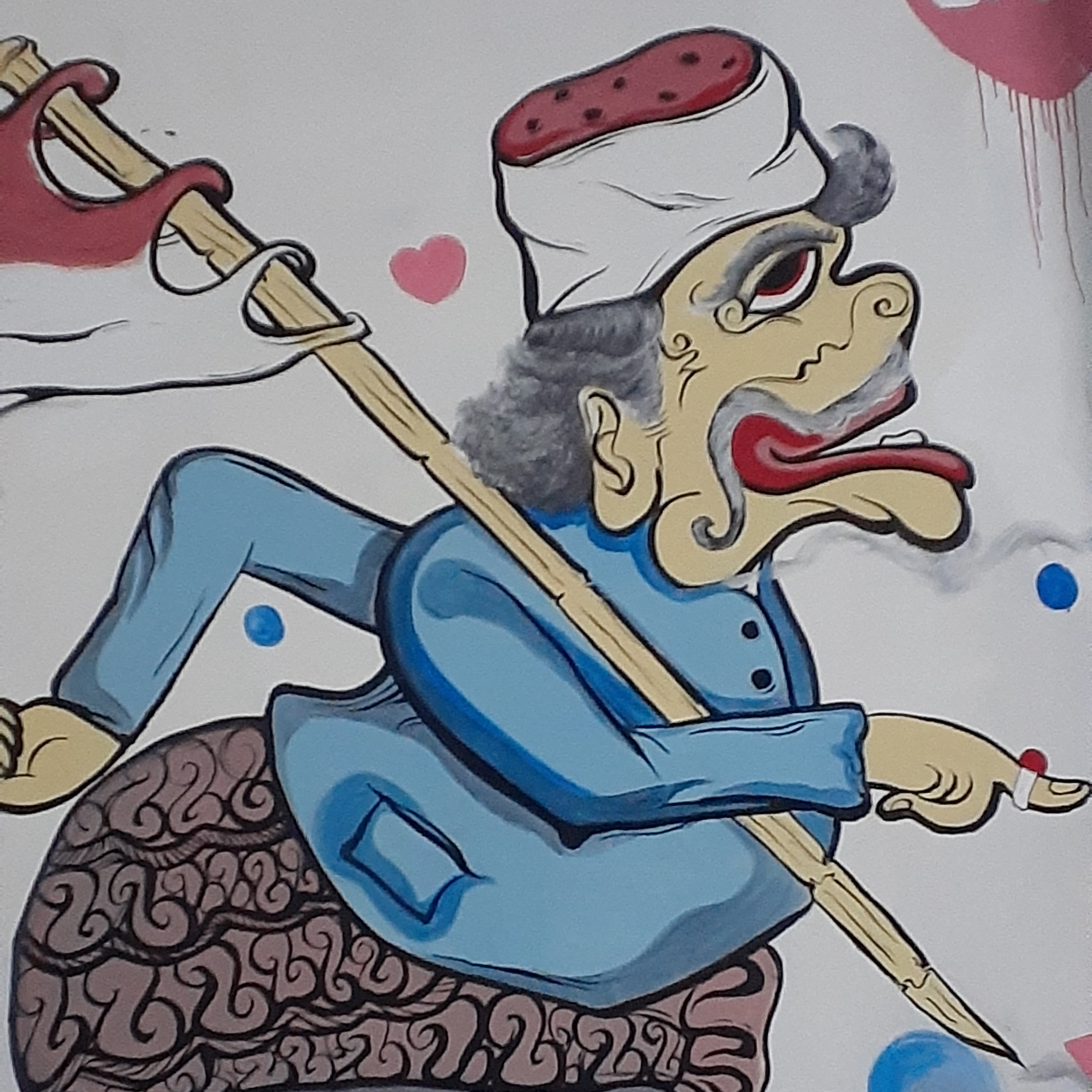 #4 Karena dengan adanya jarak antara tanya dan jawab, maka kita akan mampu menangkap (Diskusi) episode artwork